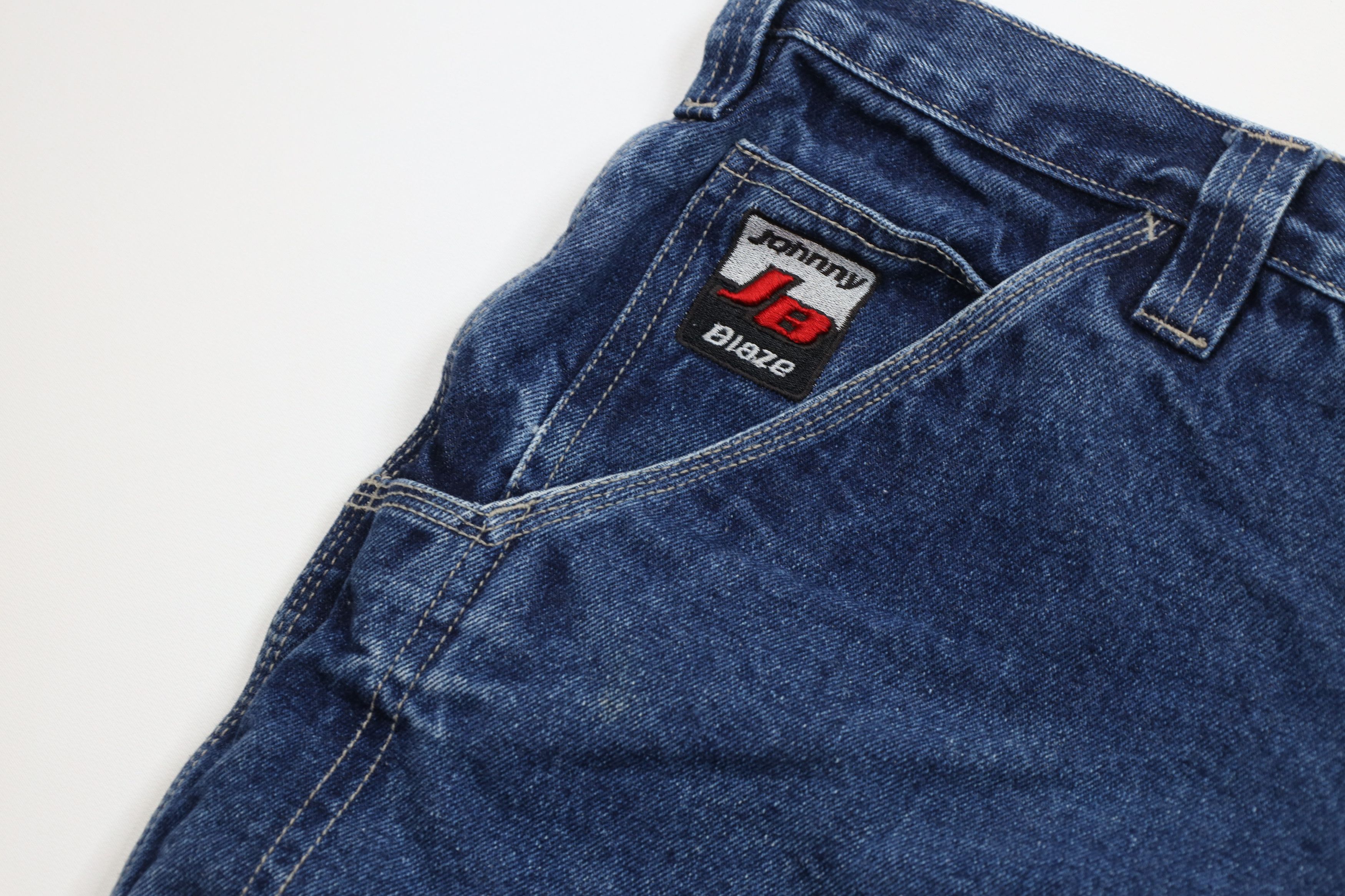 Vintage Vintage Johnny Blaze Man Wutang Loose Baggy Fit Denim Shorts Size US 38 / EU 54 - 5 Thumbnail