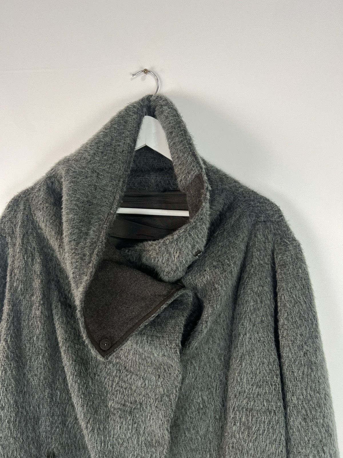Annette Gortz Annette Gortz Schurwolle Mohair Coat Size XL / US 12-14 / IT 48-50 - 4 Thumbnail