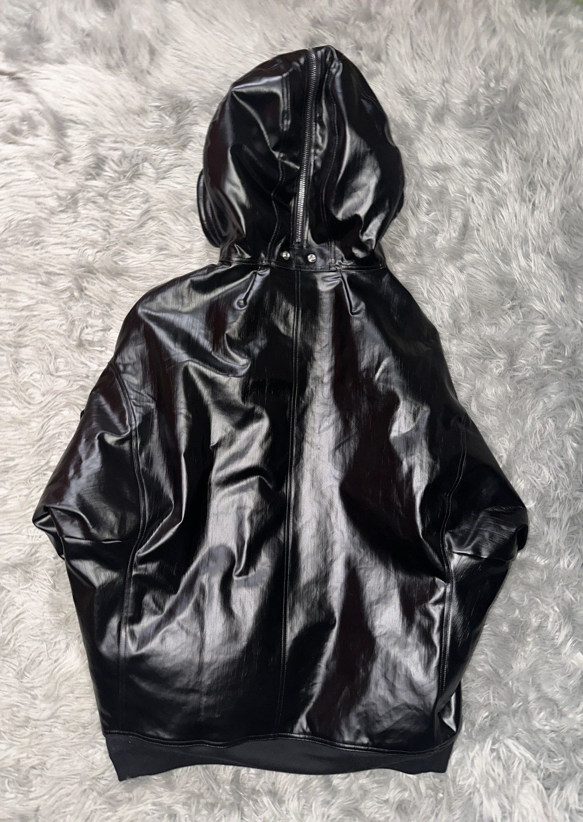 Rick Owens Drkshdw Rick Owens Waxed Exploder Hooded Bomber Size US L / EU 52-54 / 3 - 3 Thumbnail