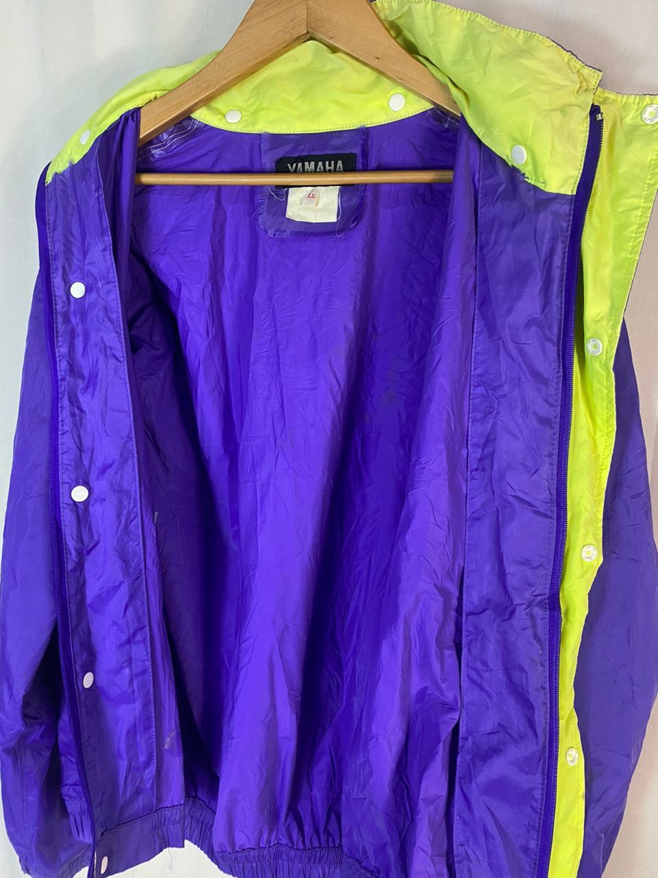 Japanese Brand × Vintage × Yamaha Vintage Yamaha waterproof zipper jacket Size US L / EU 52-54 / 3 - 6 Thumbnail