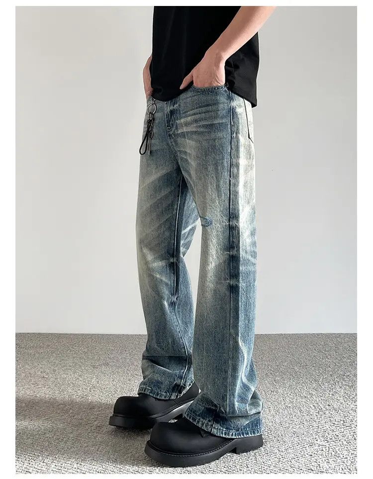 Japanese Brand × Jean Blue Washed Denim Jeans Size US 30 / EU 46 - 5 Thumbnail