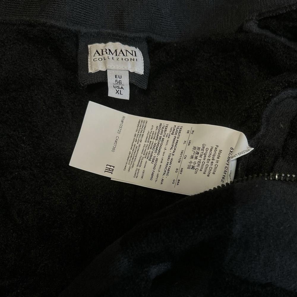 Armani Collezioni Armani Women's Zip-Up Checkered Jacket - Size XL Size L / US 10 / IT 46 - 4 Thumbnail
