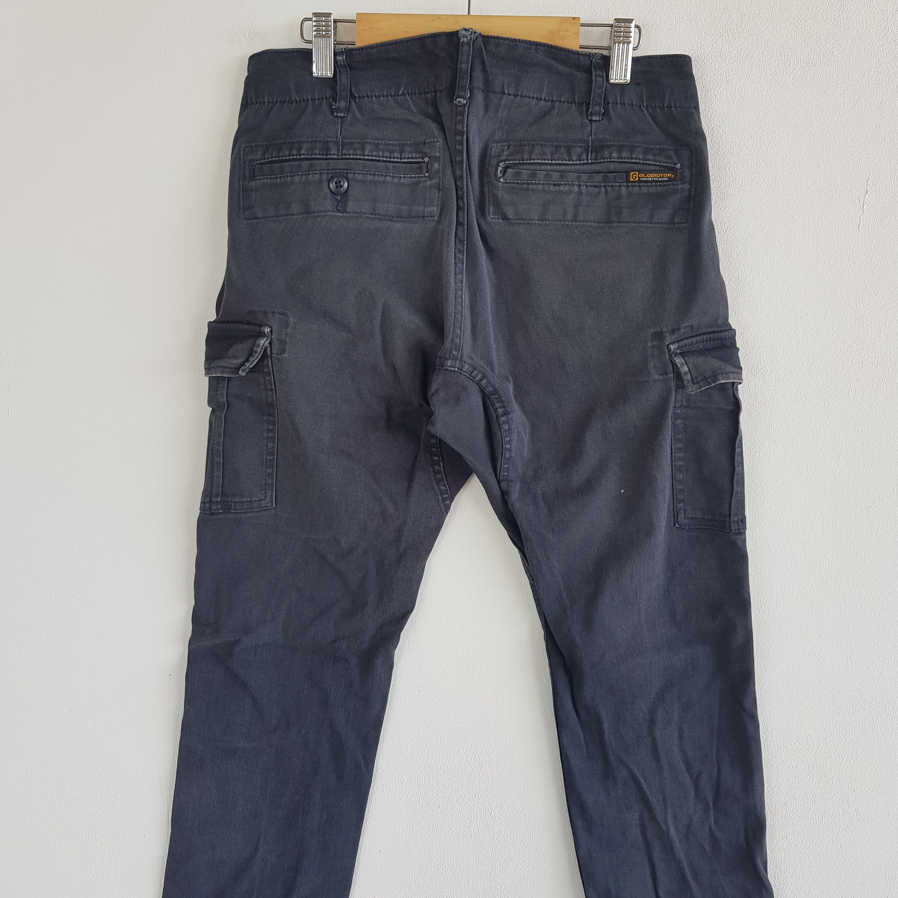 Japanese Brand Gladiator Cargo Pants Japanese Multi Pocket Trousers Size 28" / US 6 / IT 42 - 4 Thumbnail