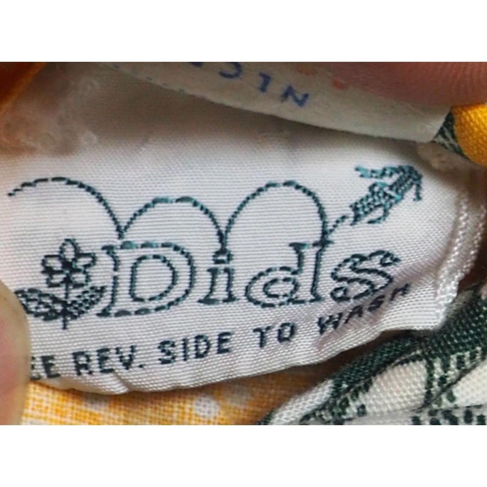 Vintage VINTAGE Dids Green Yellow Girls Shirt Size 3T 1960s 1970s Size US S / EU 44-46 / 1 - 2 Thumbnail