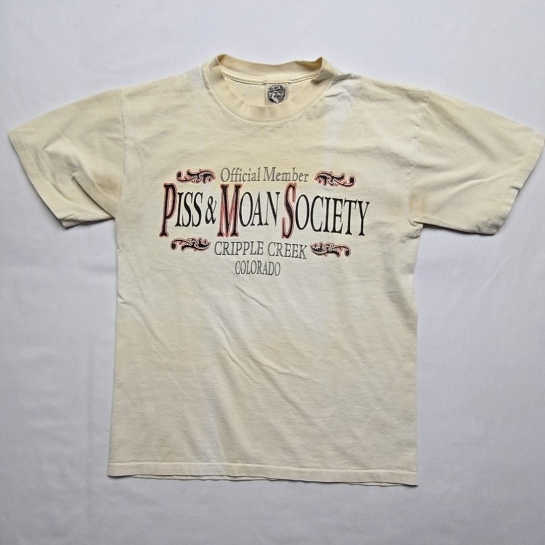 Vintage Vintage PMS Shirt Piss & Moan Society Tee Cripple Creek Tee Size US M / EU 48-50 / 2 - 1 Thumbnail
