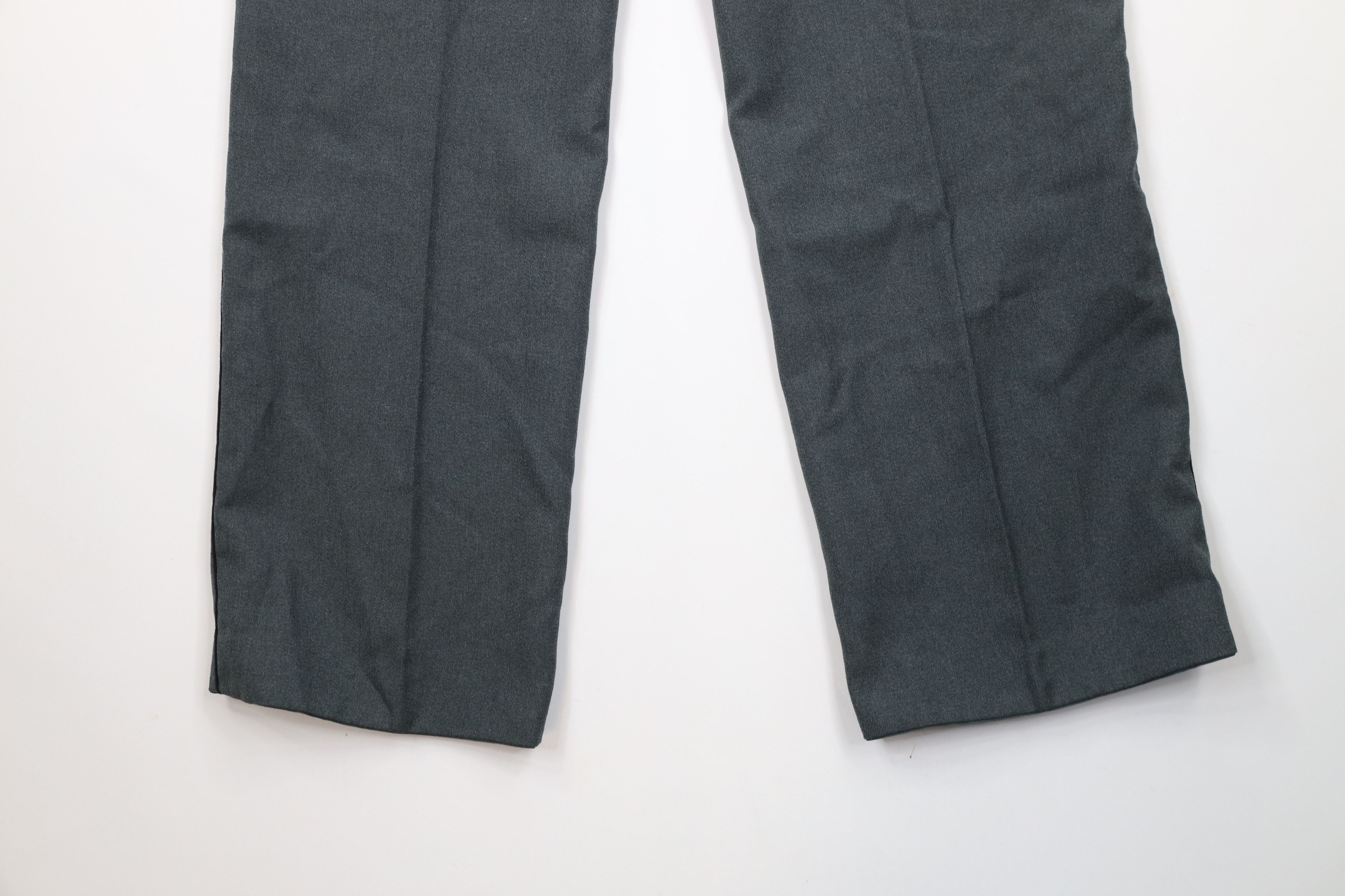 Vintage Vintage 80s Military Heavyweight Fly Wide Leg Pants Green Size US 34 / EU 50 - 14 Thumbnail