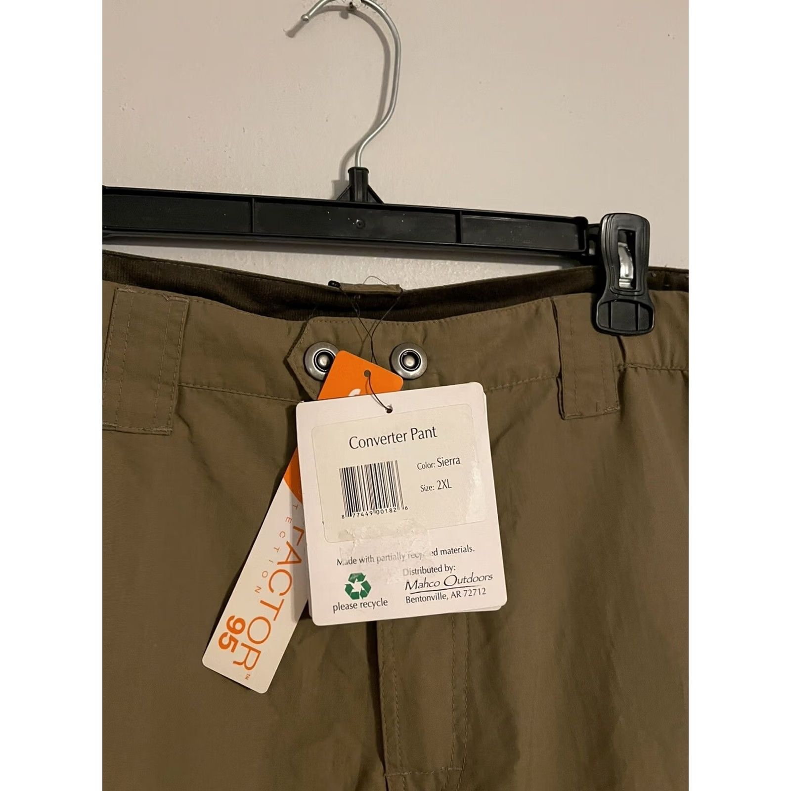 Vintage Natural Gear Sierra Convertible Nylon Pants Men's 2XL Beige Outdoors Size US 39 - 3 Thumbnail