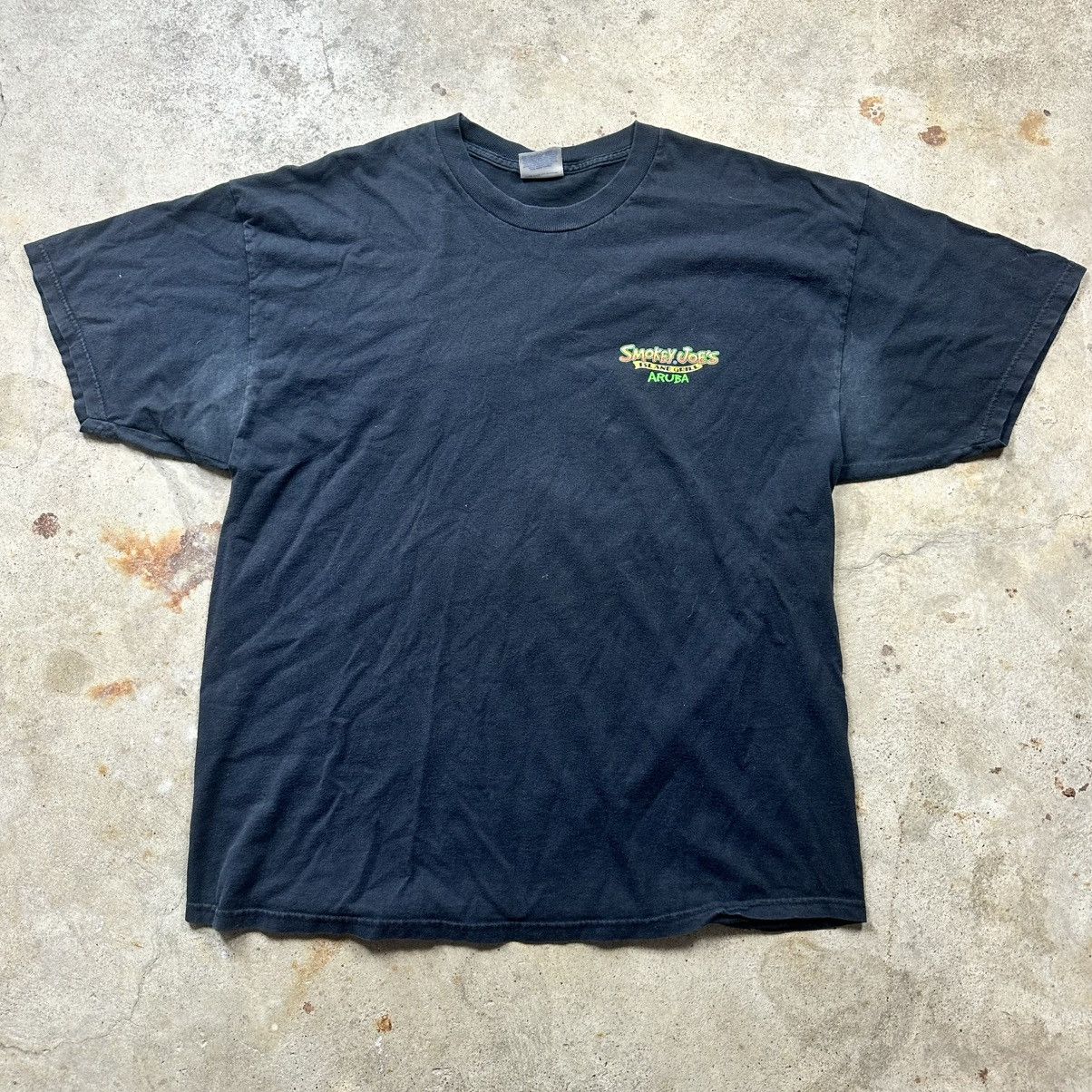 Hanes VTG Y2K Aruba Smokey Joes Lizard Nature Shirt Size XL Size US XL / EU 56 / 4 - 3 Thumbnail