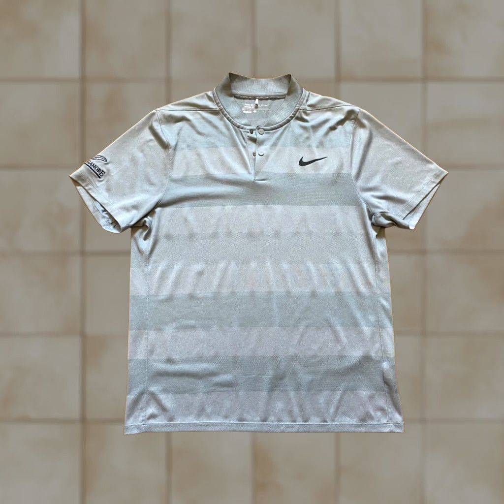 Nike Nike Dri-Fit Shirt Mens L Grey Short Sleeve Pullover Breathable Lightweight Casual Activewear Size US L / EU 52-54 / 3 - 1 Thumbnail