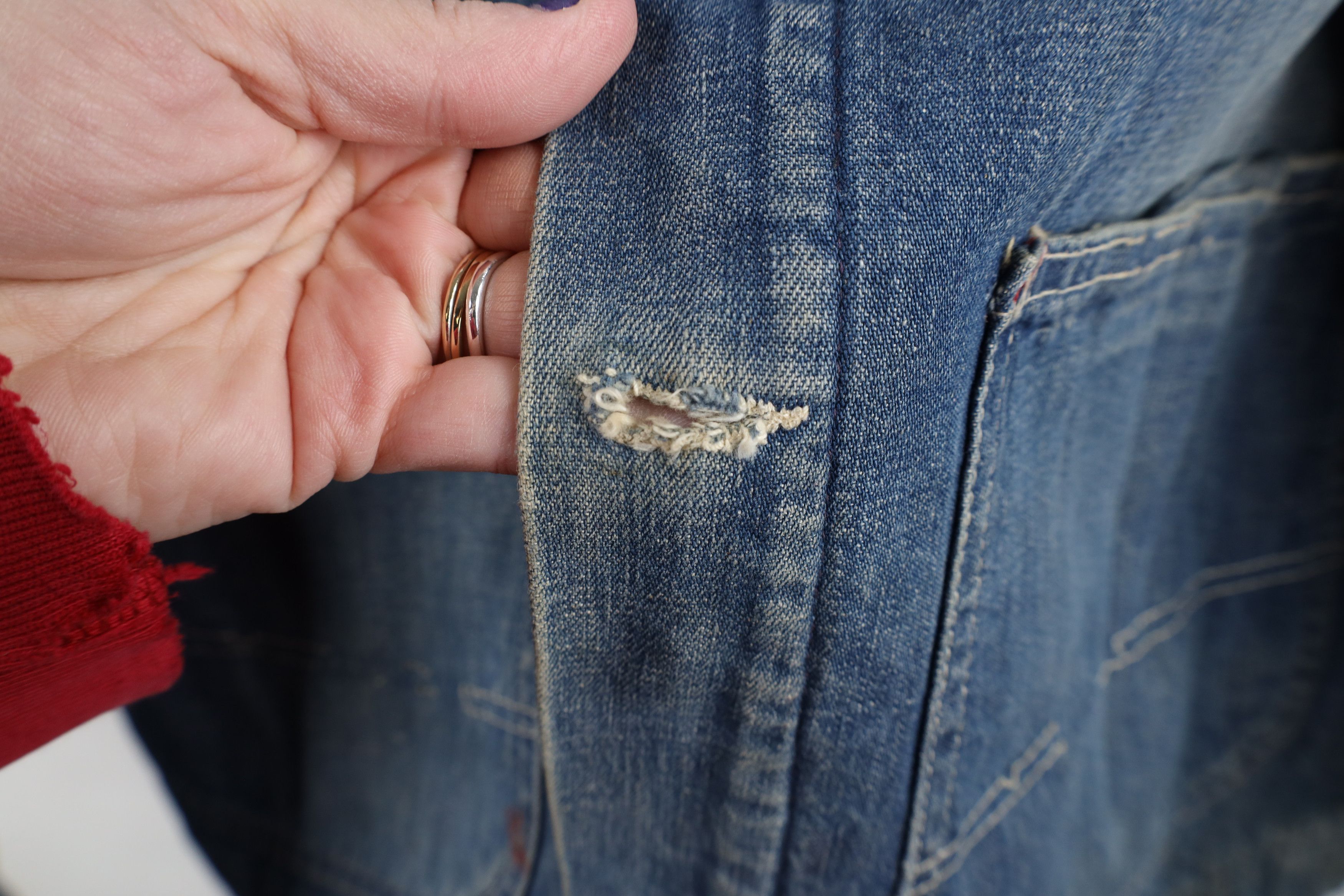 Vintage Vintage 70s Streetwear Lined Denim Chore Barn Jacket USA Size US M / EU 48-50 / 2 - 4 Thumbnail