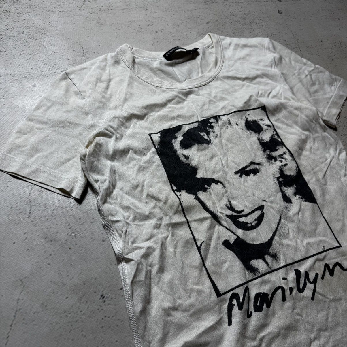 Dolce & Gabbana avant garde t shirt dolce gabbana with marilyn monroe 2009 Size S / US 4 / IT 40 - 2 Thumbnail