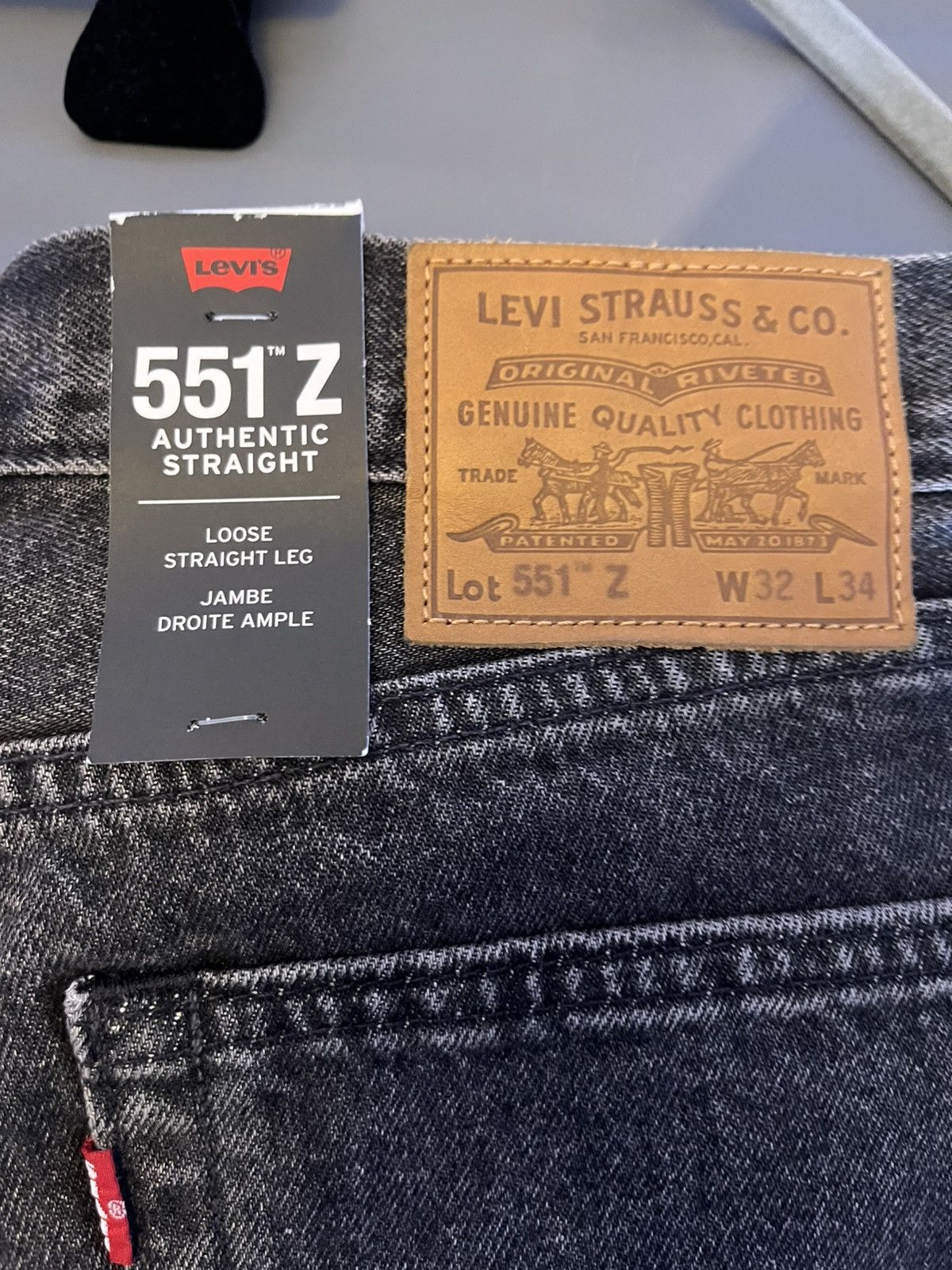 Levi's Levi’s 551 Straight Jean Size US 32 / EU 48 - 3 Thumbnail
