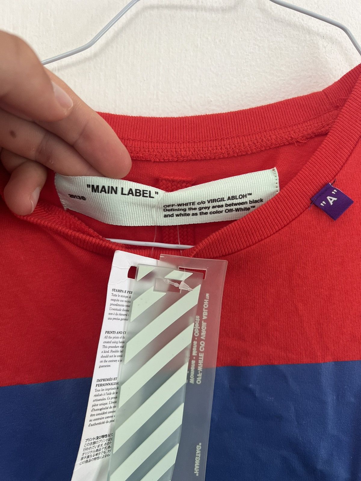 Off-White Off white Bernini Long sleeve TEE Size US S / EU 44-46 / 1 - 7 Thumbnail