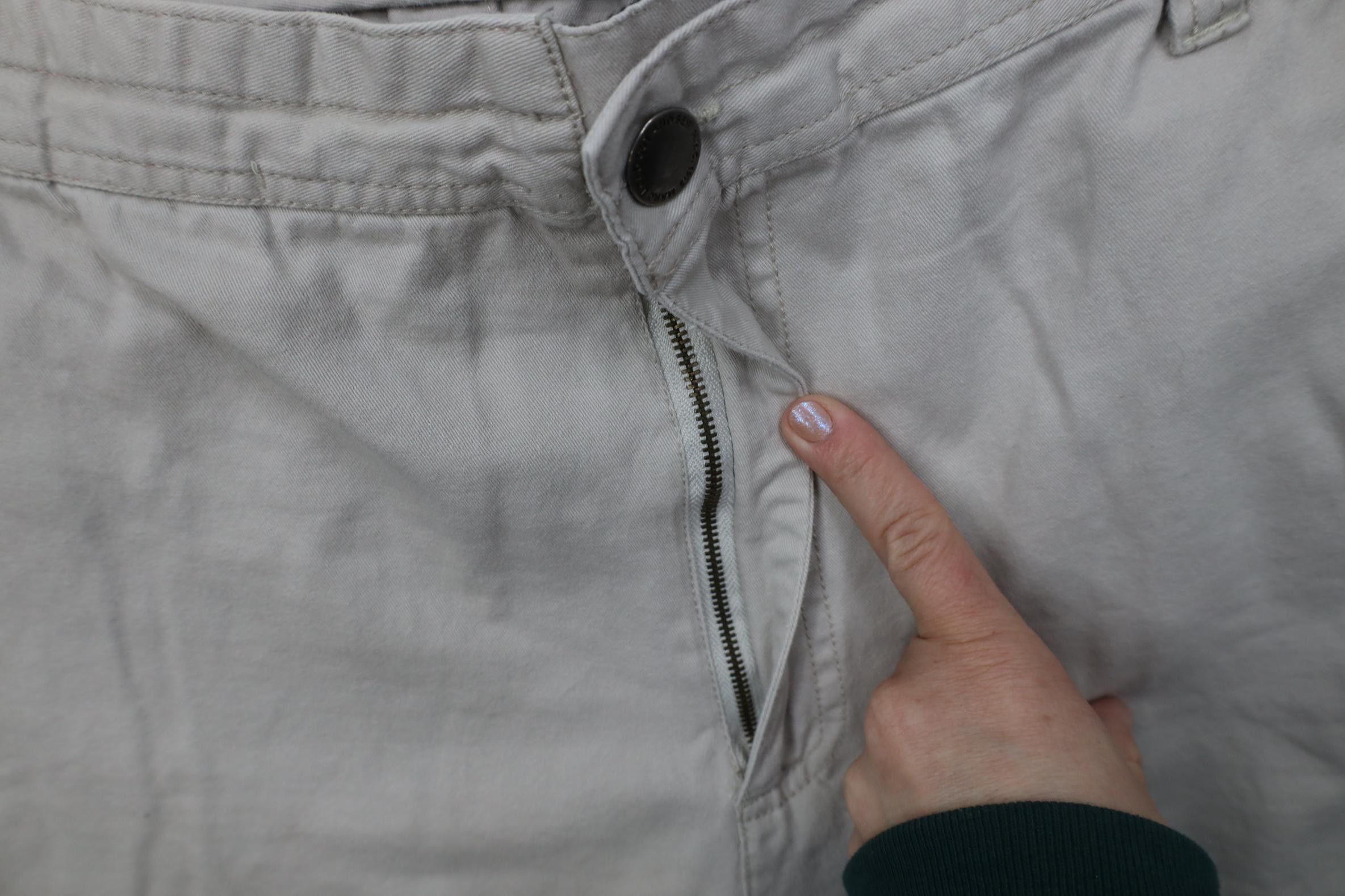 Marc Ecko Vintage 90s Y2K Marc Ecko Baggy Wide Leg Pants Stone Cotton Size US 40 / EU 56 - 8 Thumbnail