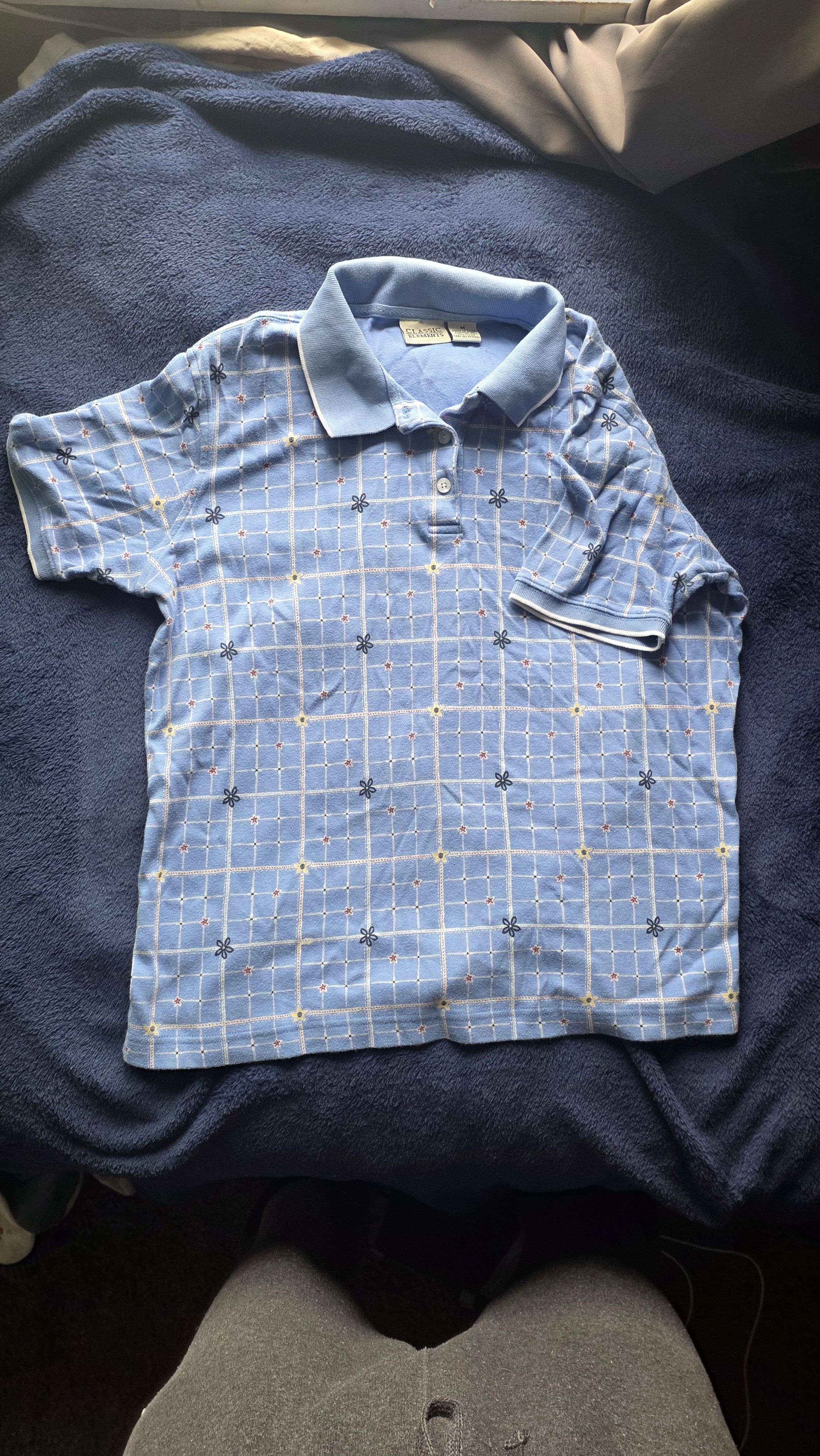 Other Floral Classic Elements Polo Size US S / EU 44-46 / 1 - 1 Thumbnail