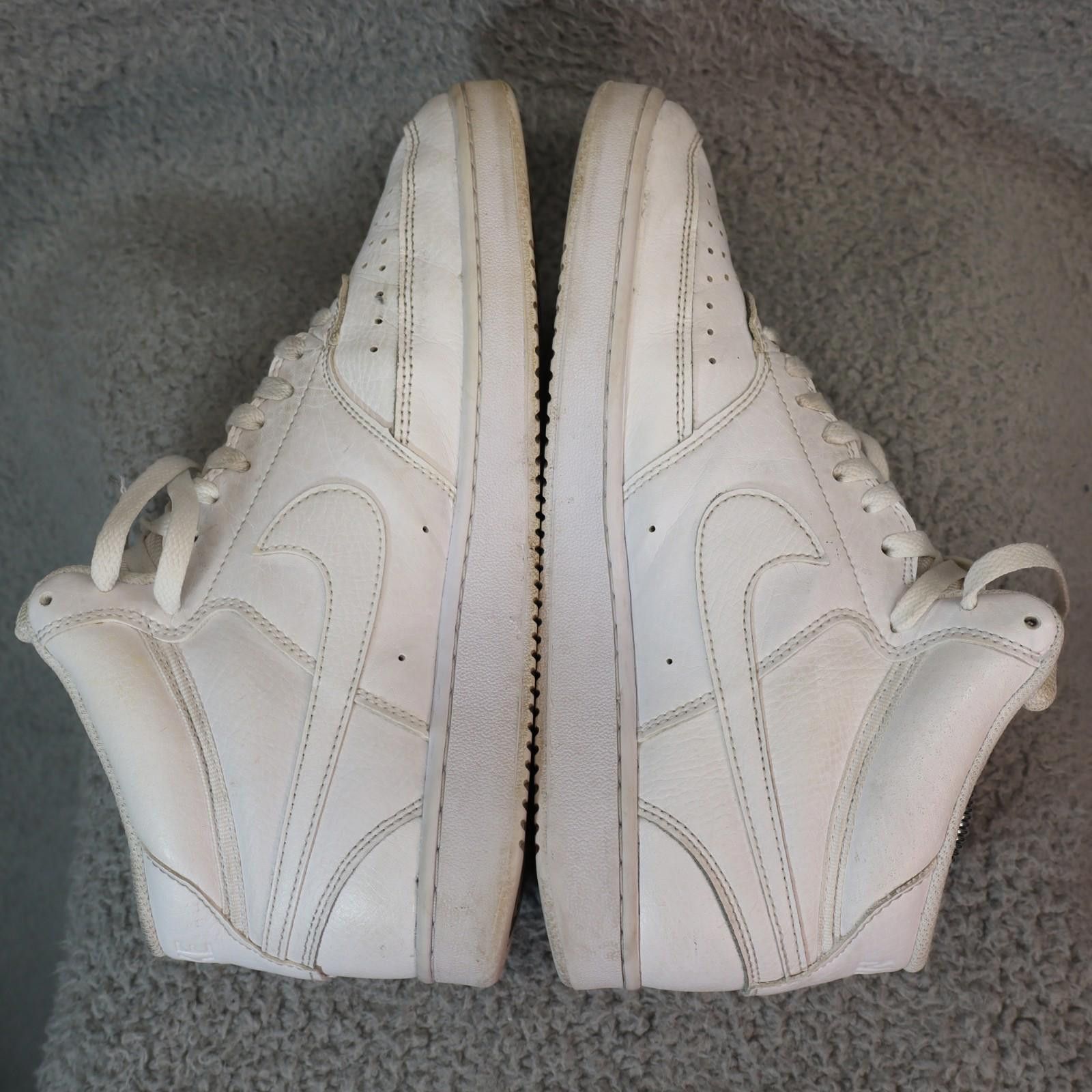 Nike Nike Court Vision Mid Men Size 8.5 Shoes White CD5436-100 Size US 8.5 / EU 41-42 - 7 Thumbnail