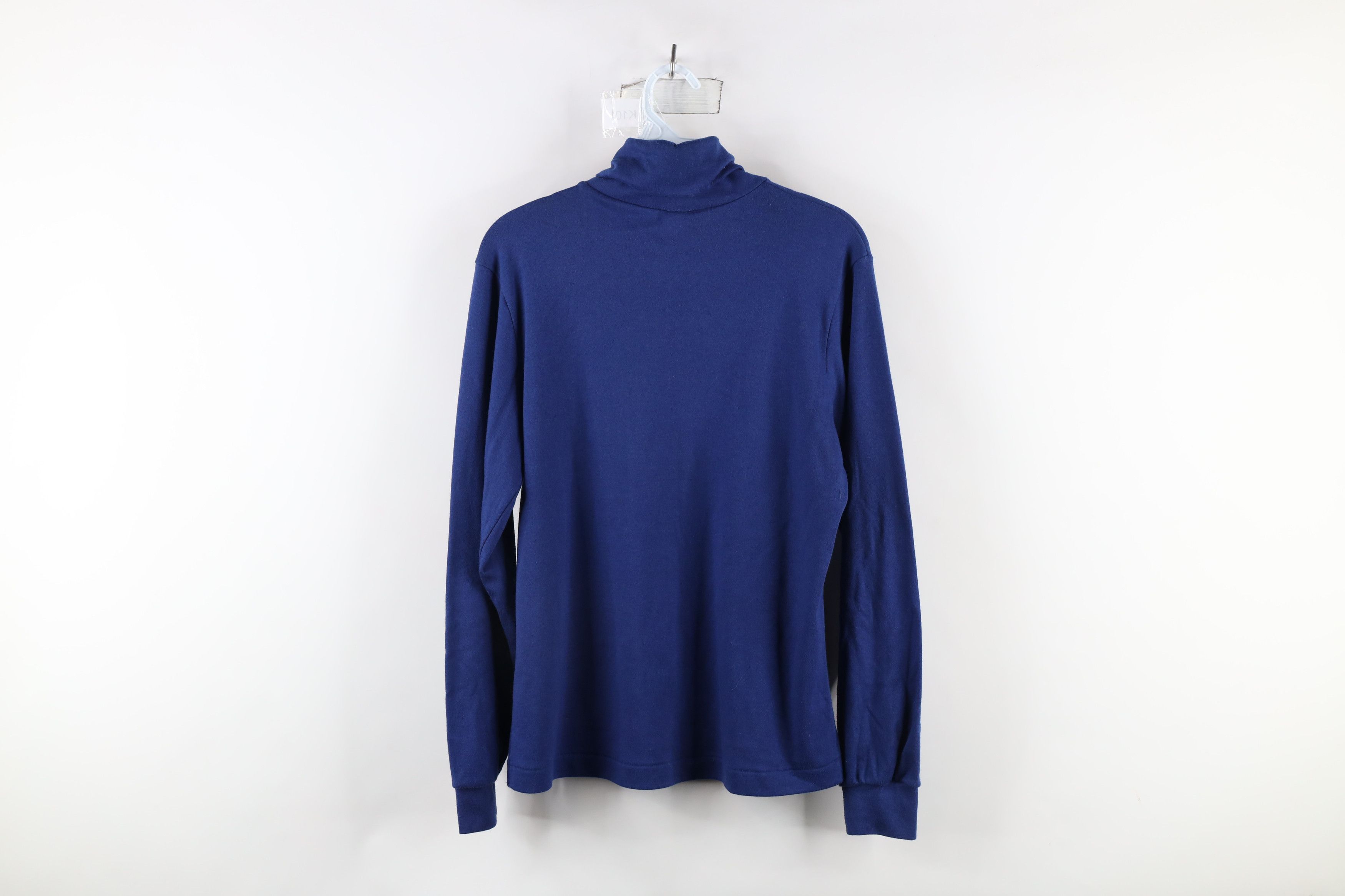 Lands' End × Vintage Vintage 90s Lands End Turtleneck Long Sleeve T-Shirt USA Size M / US 6-8 / IT 42-44 - 7 Thumbnail