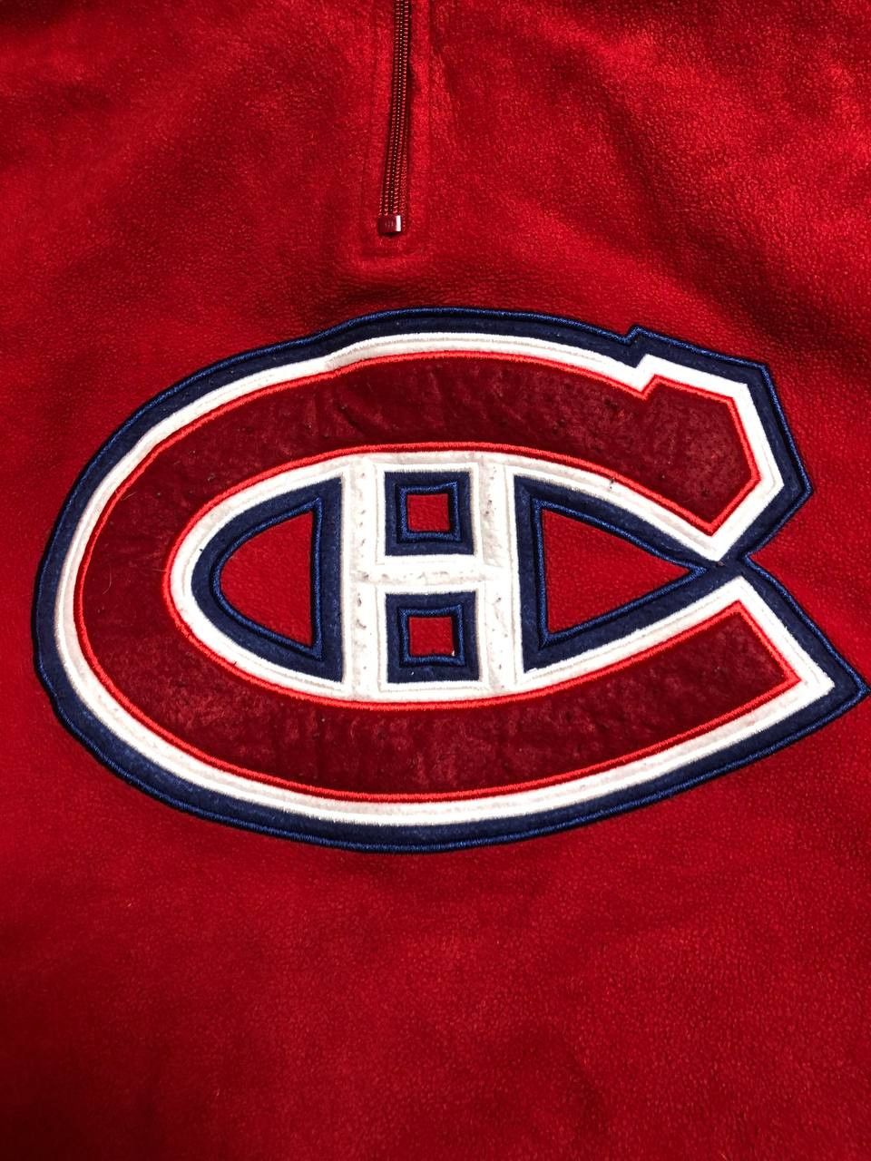 NHL NHL Montreal Canadiens Fleece Jacket Pullover Mens Size US S / EU 44-46 / 1 - 5 Thumbnail