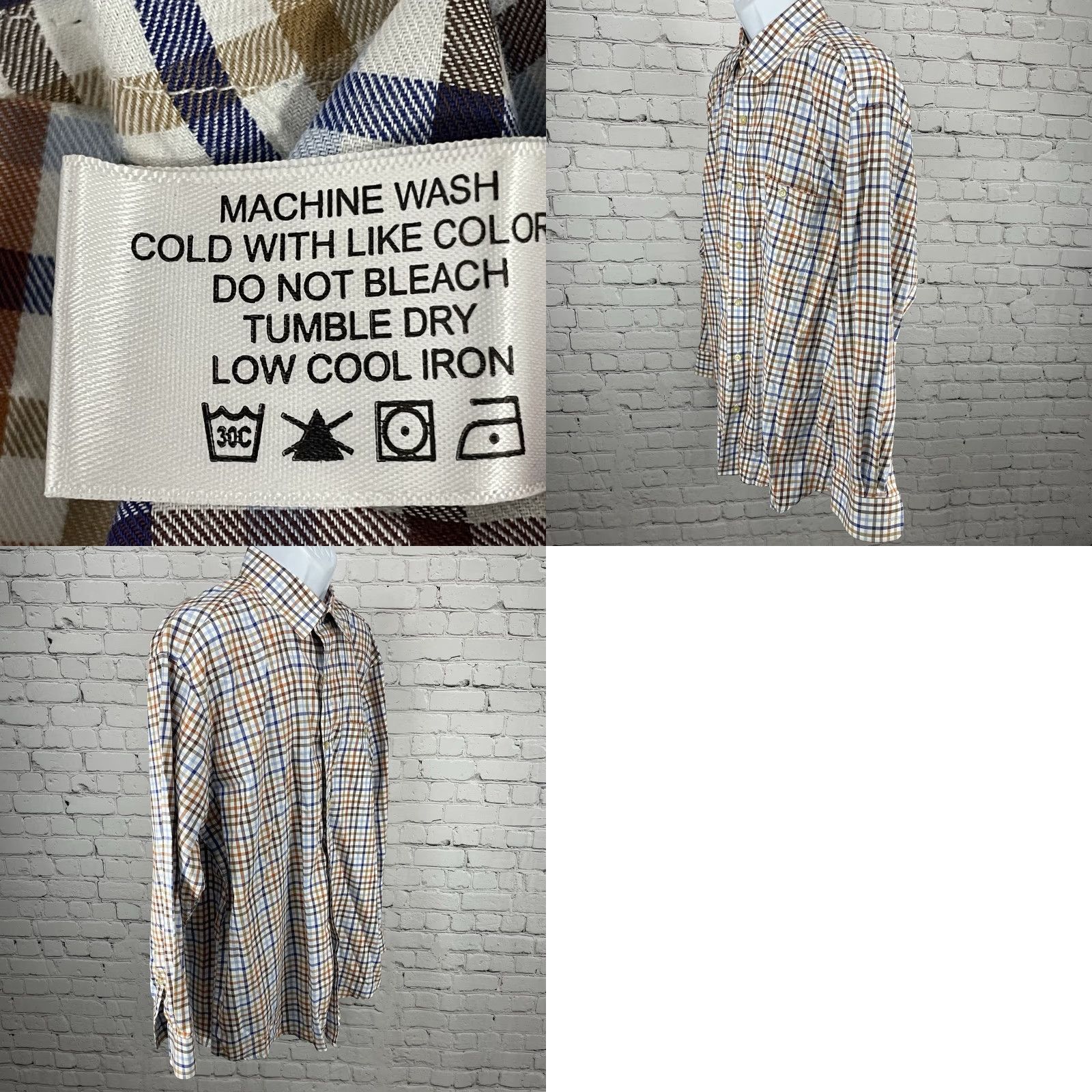 Orvis Orvis Multicolor Check Cotton Long Sleeve Button-Up Lightweight Shirt XL Men Size US XL / EU 56 / 4 - 8 Thumbnail