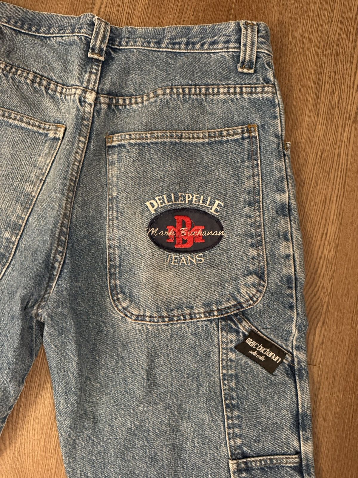Pelle Pelle Vintage Marc Buchanan Pelle Pelle Jeans Rare Size 32 Size US 32 / EU 48 - 3 Thumbnail