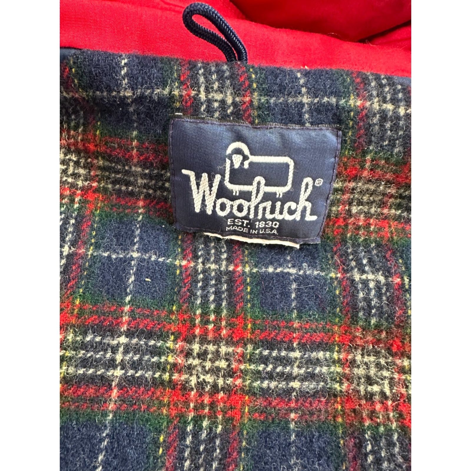 Vintage VINTAGE Woolrich Jacket Mens L Red Parka Wool Lined 80s Outdoors Size US L / EU 52-54 / 3 - 7 Thumbnail