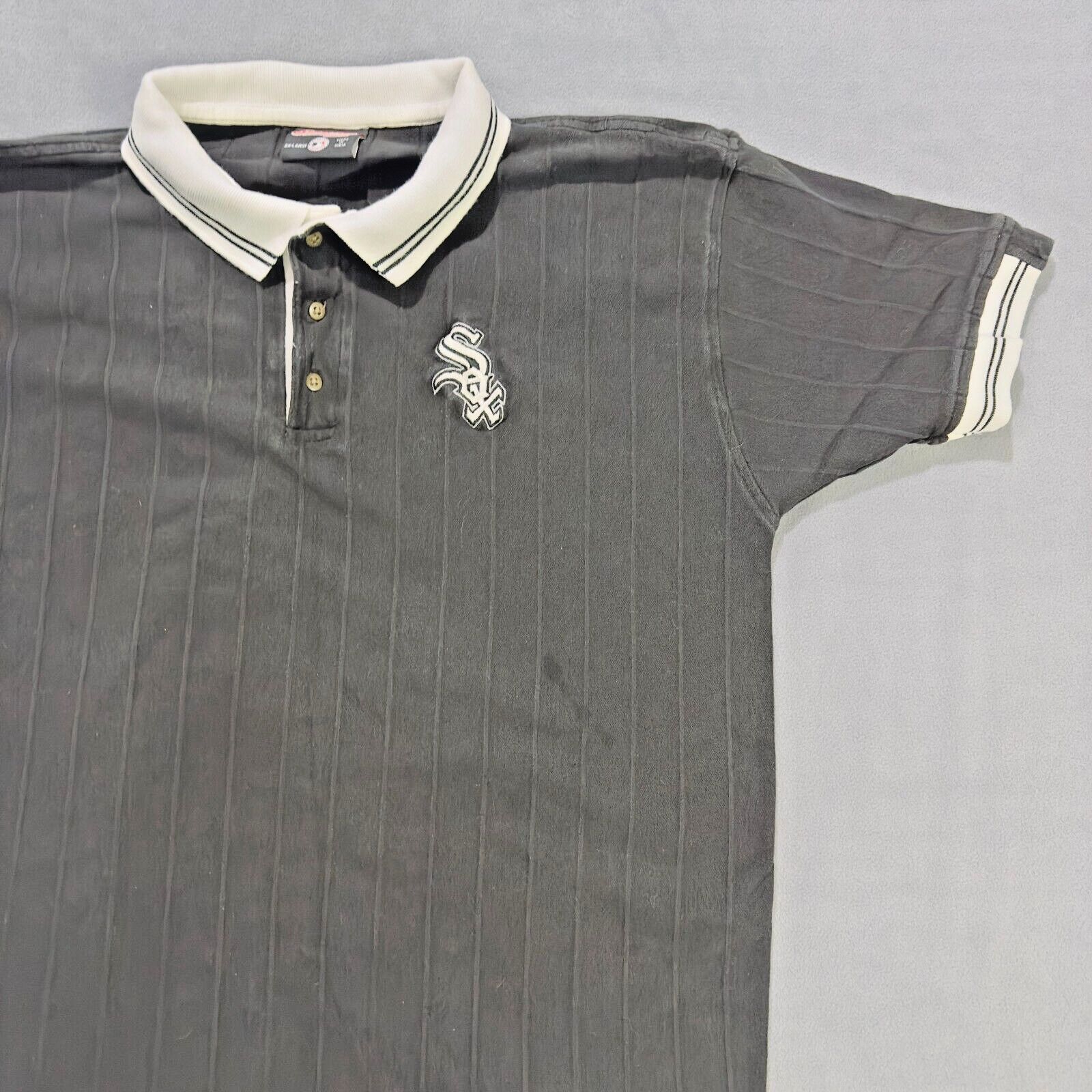 & Other Stories Vintage White Sox Shirt Polo Stitches Mens 2Xl Chicago 90s Size US XXL / EU 58 / 5 - 3 Thumbnail