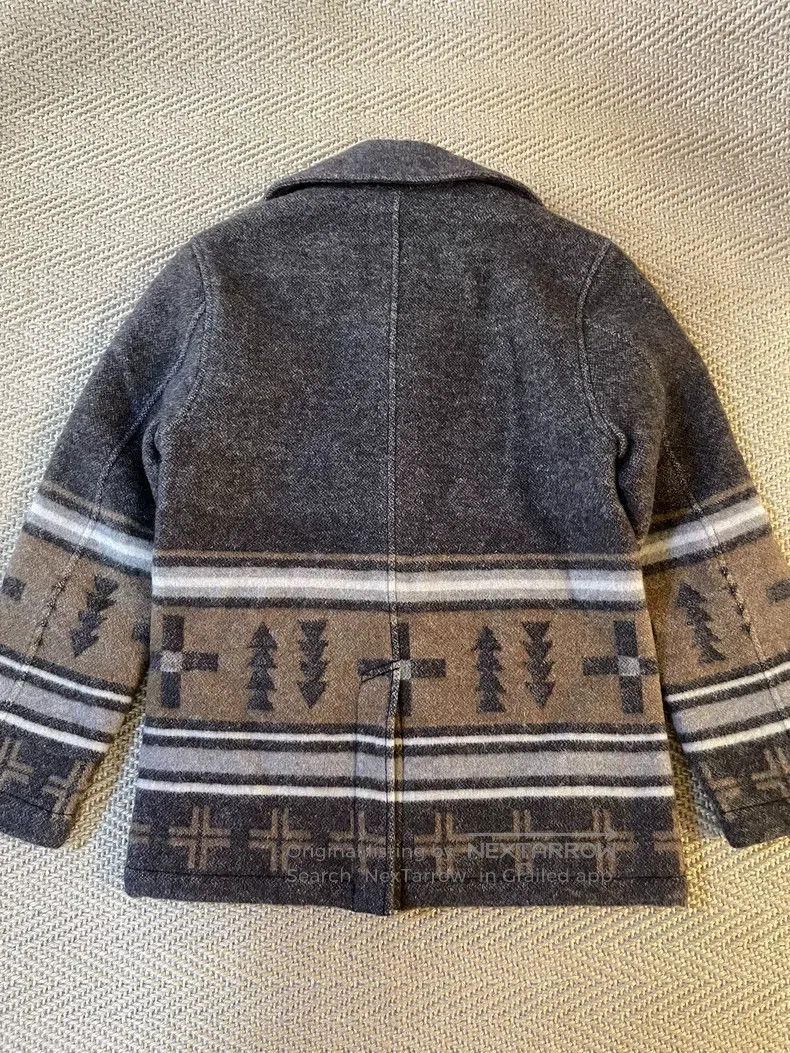 Neighborhood Neighborhood Ethnic Style Wool Tweed Coat Size US S / EU 44-46 / 1 - 2 Thumbnail