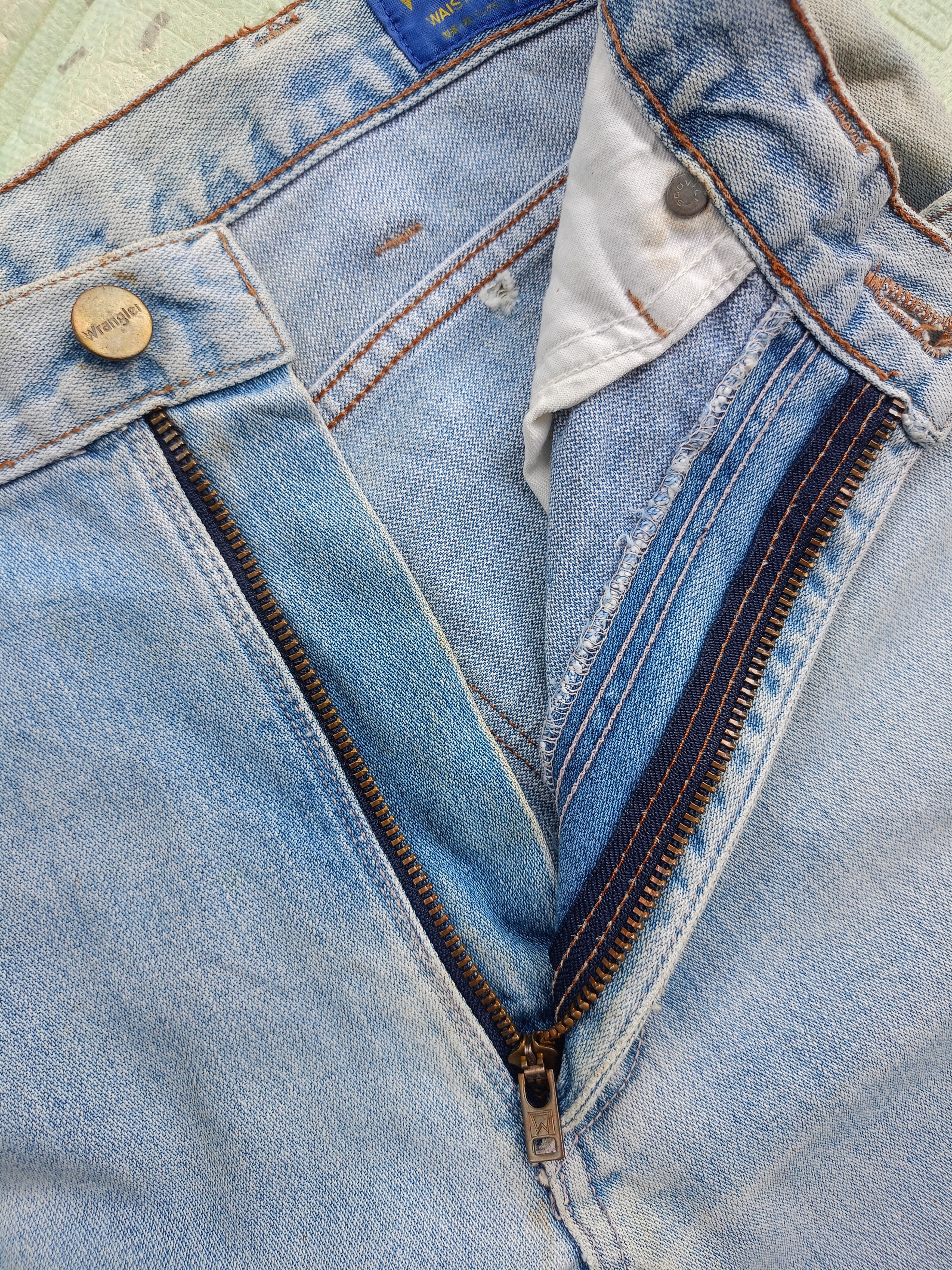 Vintage × Wrangler Wrangler Vintage Streetwear Denim Size US 32 / EU 48 - 12 Thumbnail