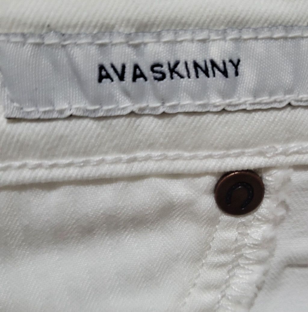 Lucky Brand Lucky Brand Ava Skinny Women's Jeans 8/29 Beige NWT $99 Size 29" - 8 Thumbnail