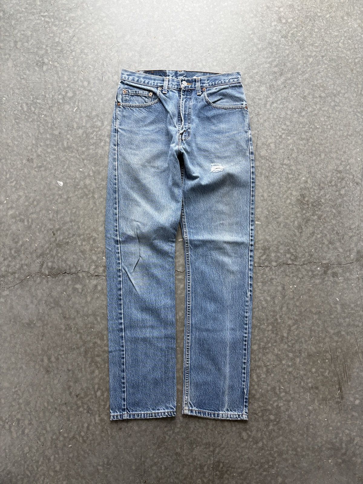Levi's Vintage 90s Levis 505 Denim Jeans 31x34 Size US 31 - 1 Thumbnail
