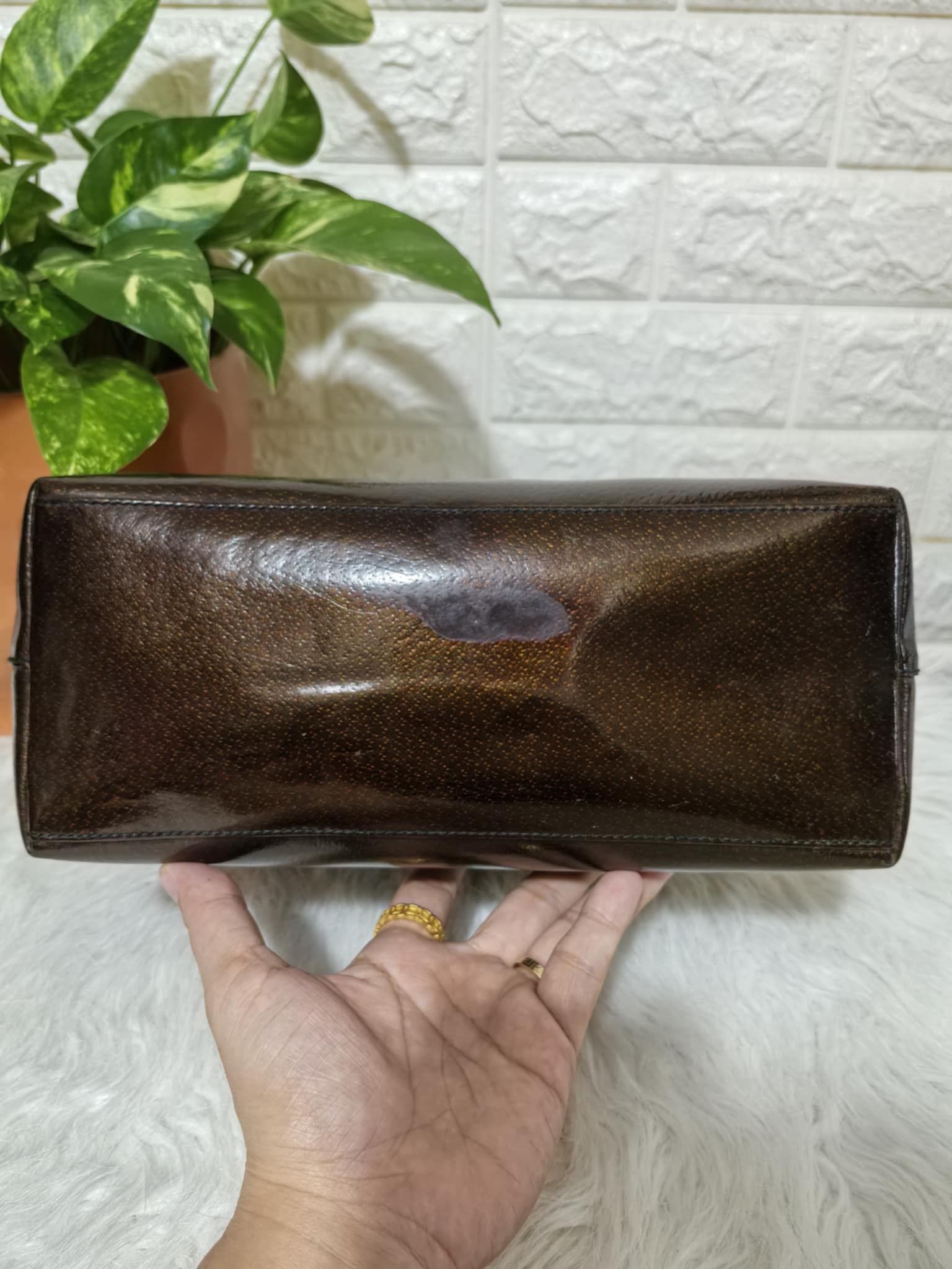 Gucci × Vintage Gucci bamboo handbag vintage Size ONE SIZE - 10 Thumbnail