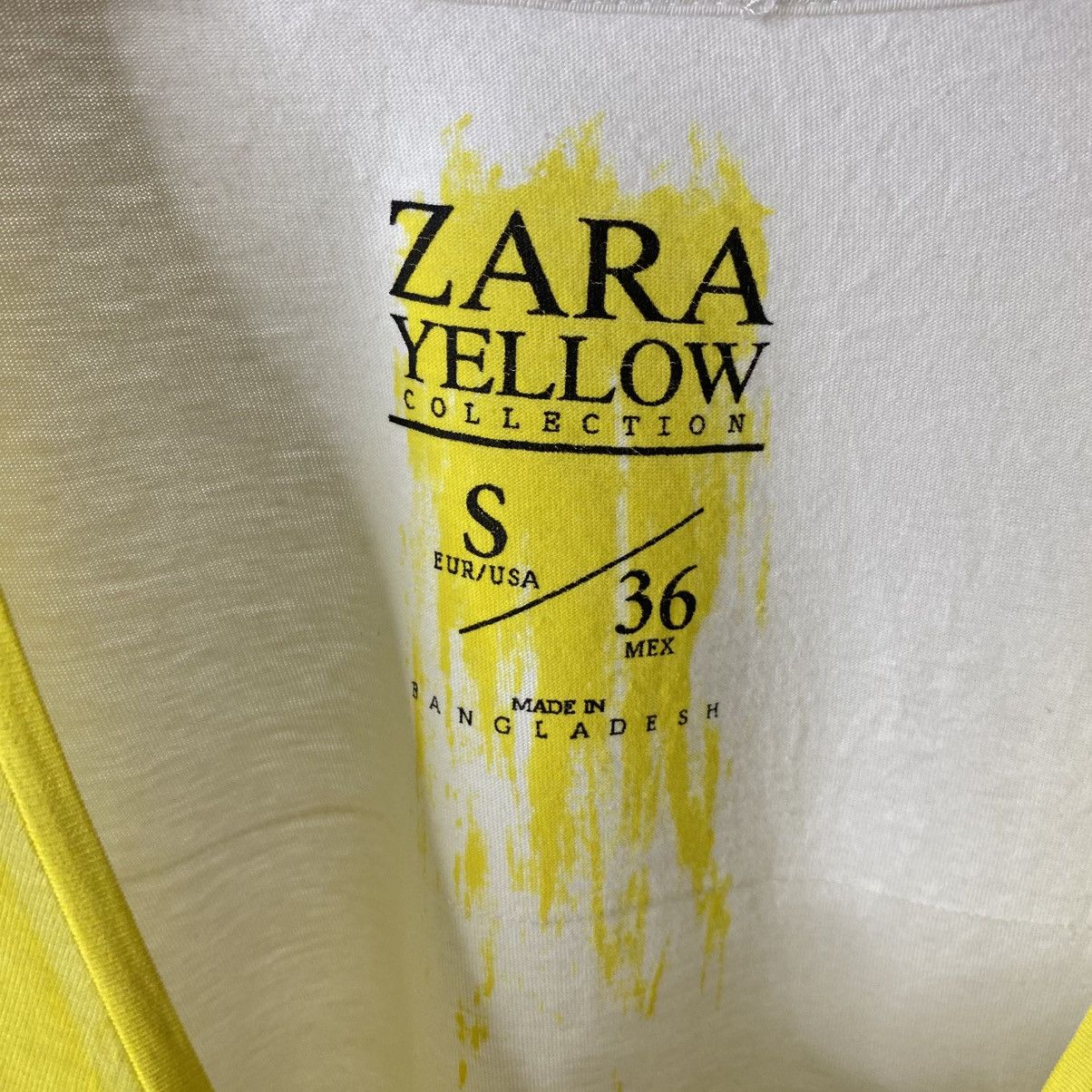 Zara Zara Yellow Collection Sexy Nude Graphic Hysterics Glamour Size US S / EU 44-46 / 1 - 4 Thumbnail