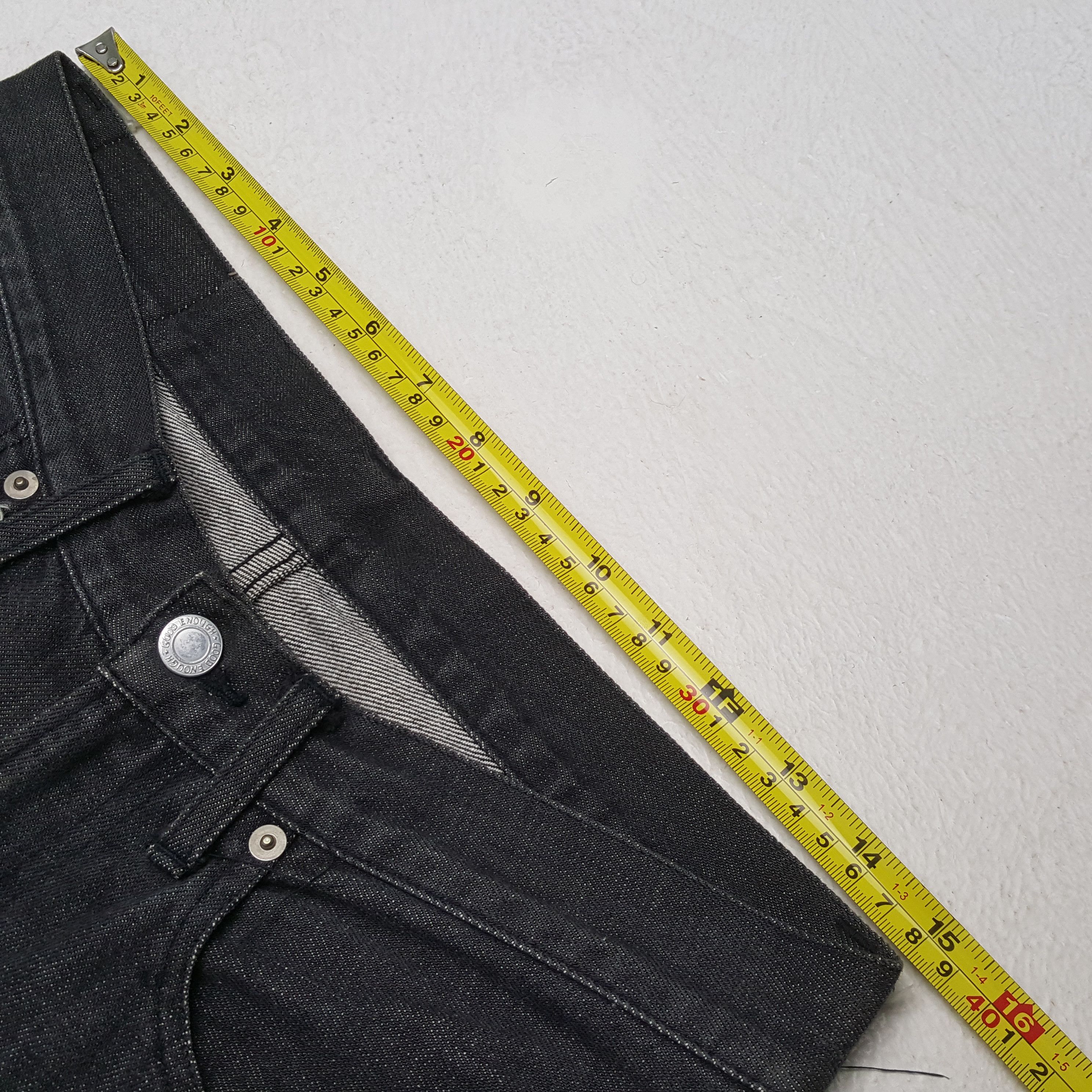 GOODENOUGH Vintage Good Enough Japanese Fashion Brand Jeans C297N22 Size US 30 / EU 46 - 7 Thumbnail