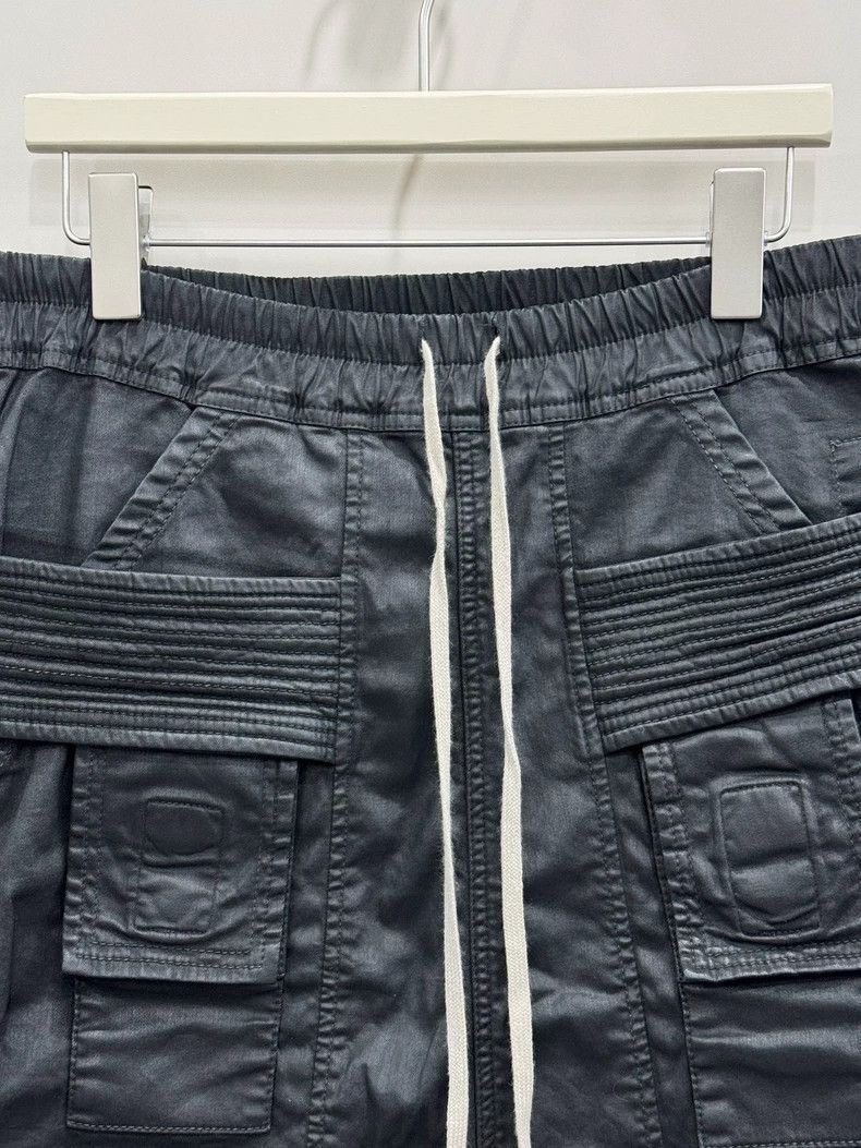 Rick Owens Rick Owens Double Ring Waxed Shorts Size M Size US 32 / EU 48 - 3 Thumbnail