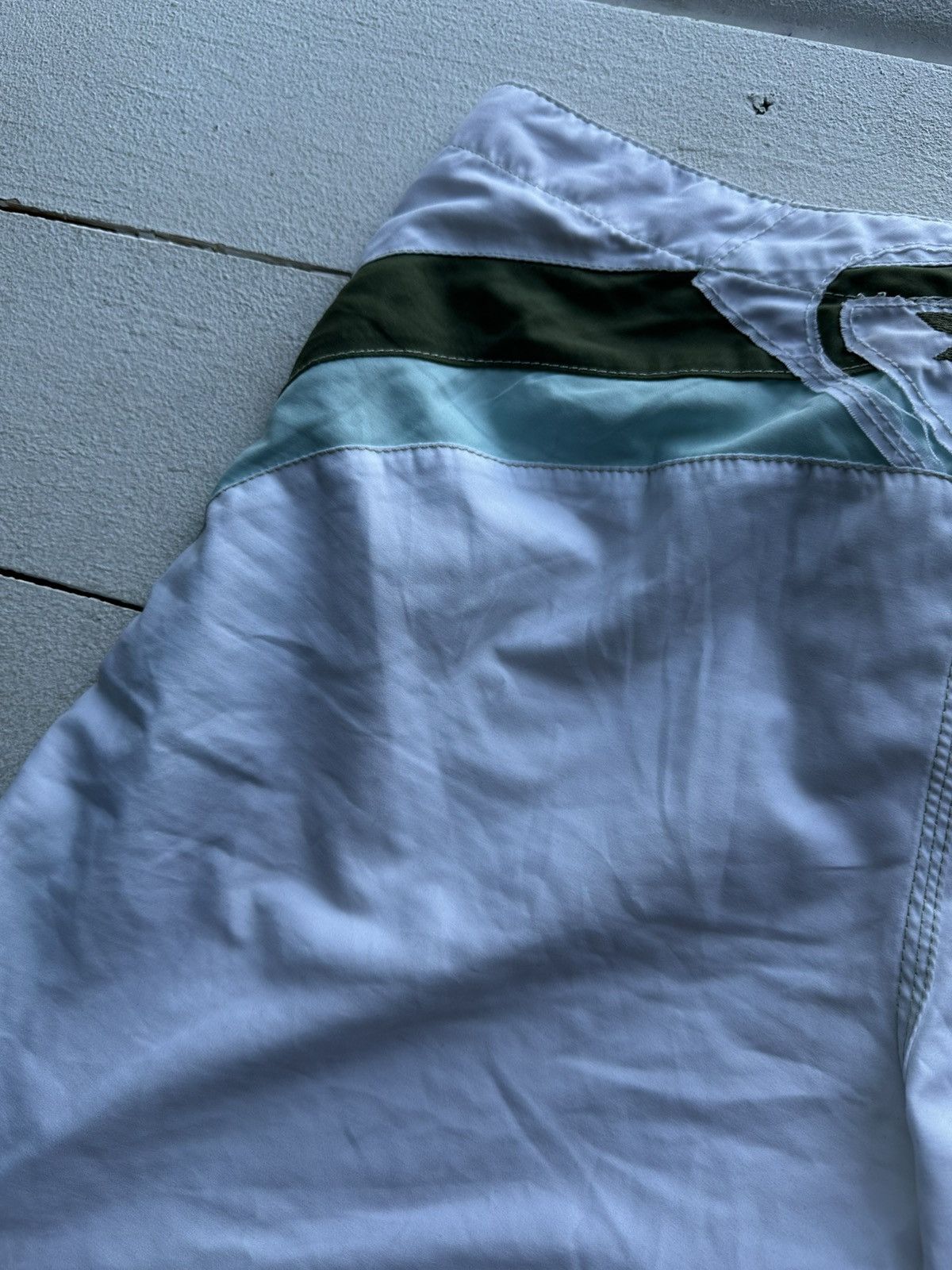Quiksilver 🚨Vintage Roxy Quiksilver Shorts Big Logo Y2K Unisex Surfing Size US 28 / EU 44 - 10 Thumbnail