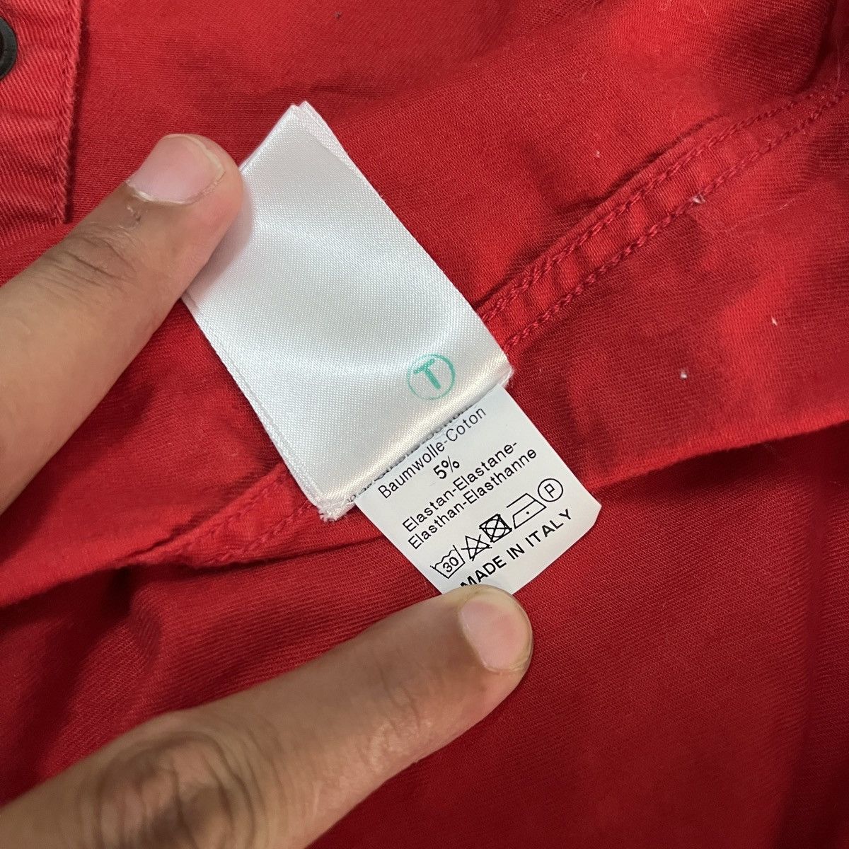 Vivienne Westwood Vivienne Westwood Anglomania Red Snap Logo Size US S / EU 44-46 / 1 - 9 Thumbnail