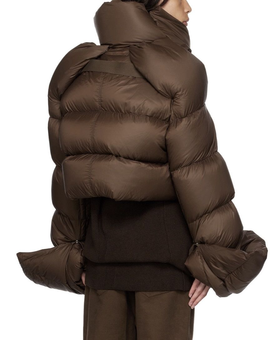 Rick Owens Rick Owens Brown Babel Mountain Down Jacket Size XXL / US 16-18 / IT 52-54 - 2 Thumbnail