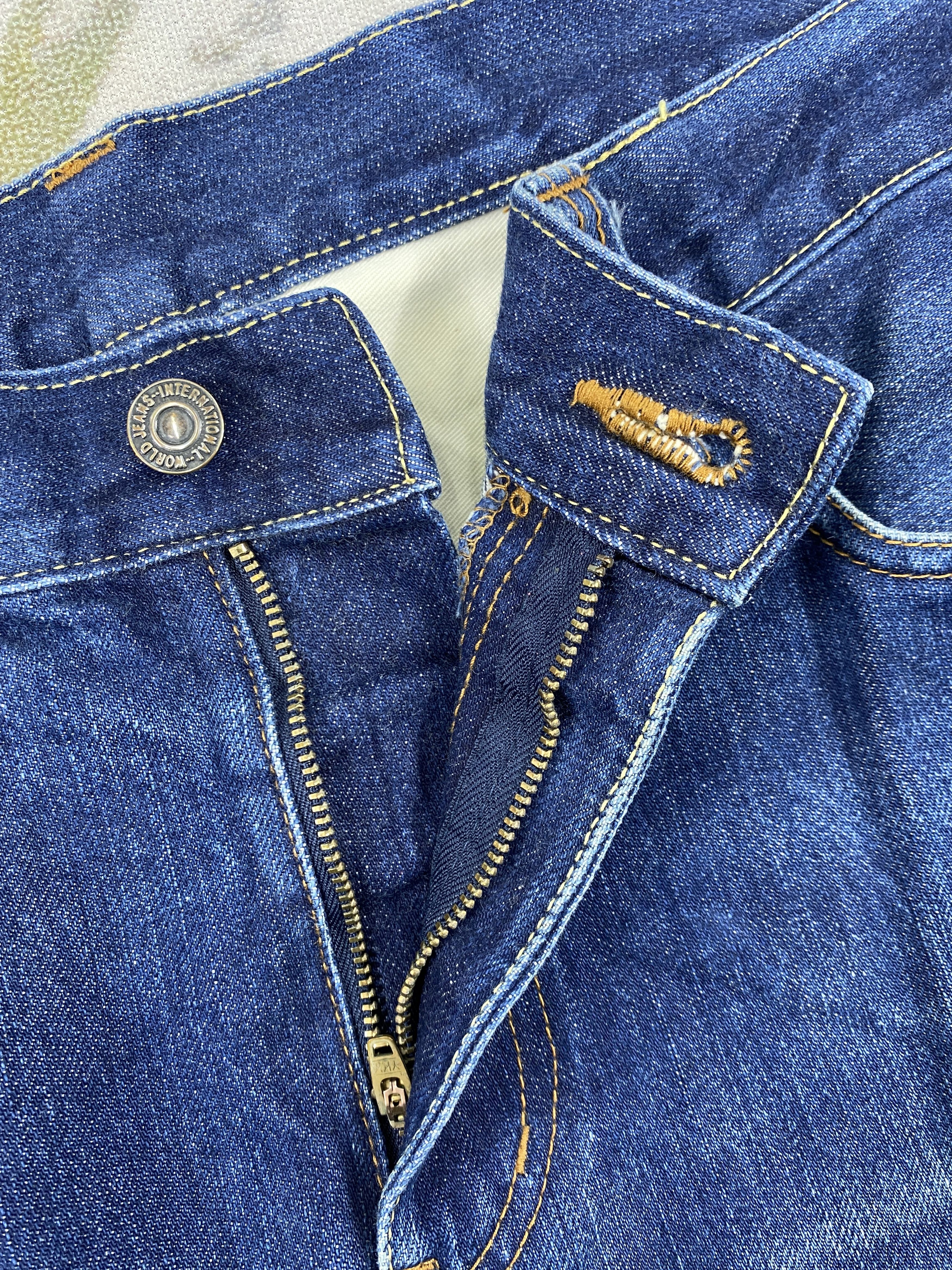 Japanese Brand Redline Japanese Brand Vintage Jeans 35x31.5 Denim- JN3545 Size US 35 - 6 Thumbnail