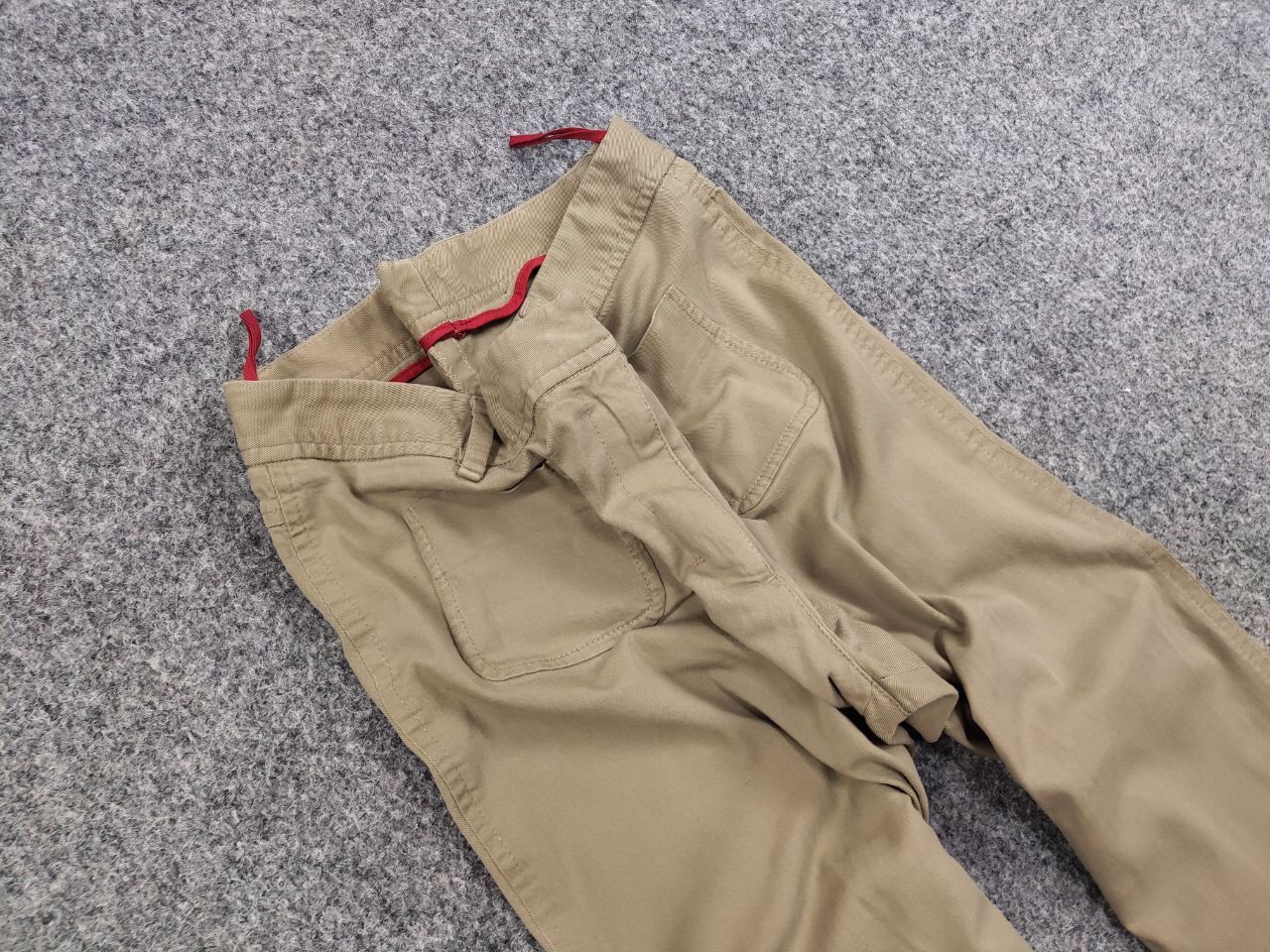 Prada Vintage Prada Red Tab Authentic Beige Trouser Women's Pants Size 30" / US 8 / IT 44 - 10 Thumbnail