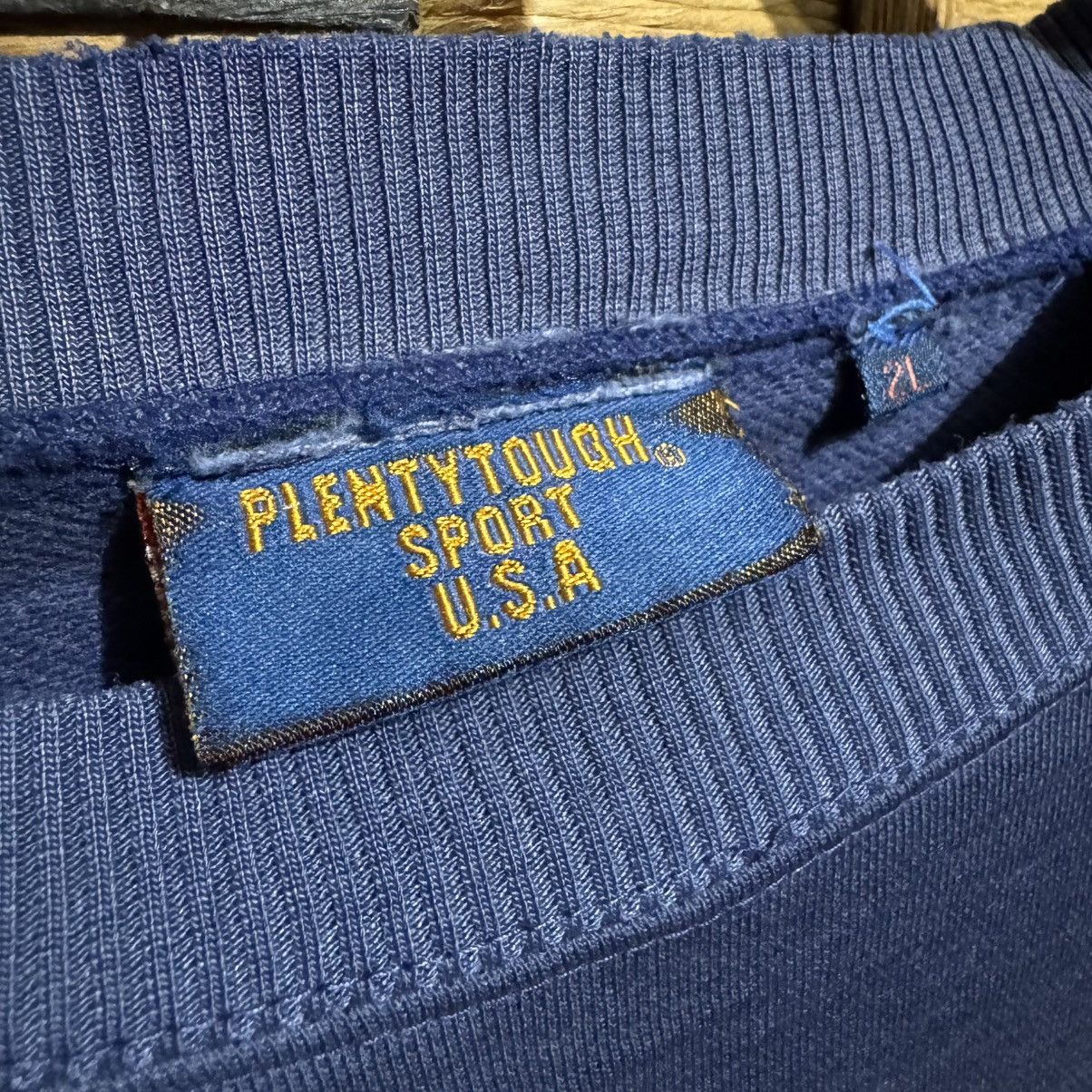 Vintage Vintage Plenty Tough Sport Sweatshirt Size US XL / EU 56 / 4 - 5 Thumbnail