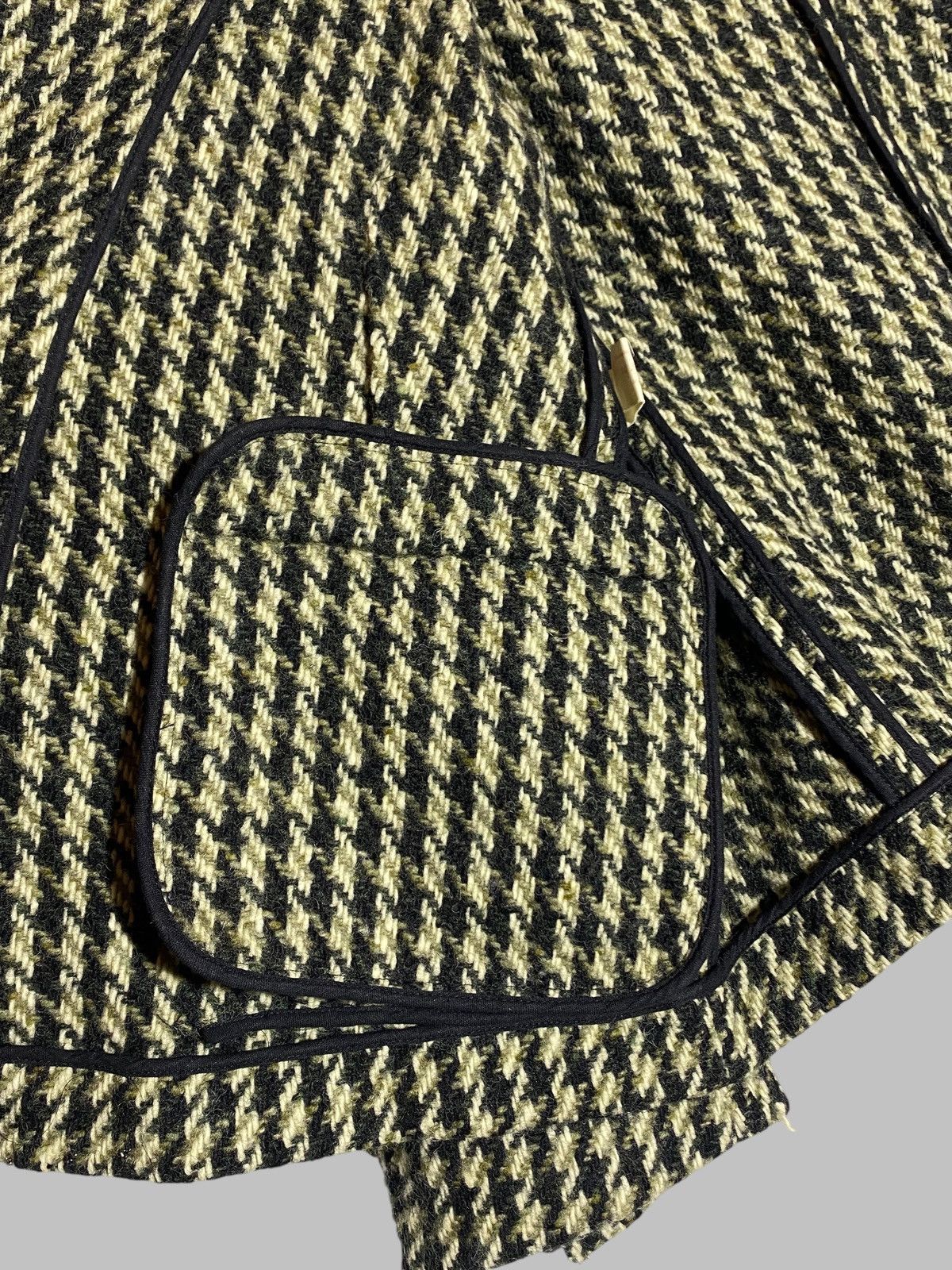 Marni Marni Wool Tweed Jacket Houndstooth Pattern Women’s Size 44 Size M / US 6-8 / IT 42-44 - 16 Thumbnail