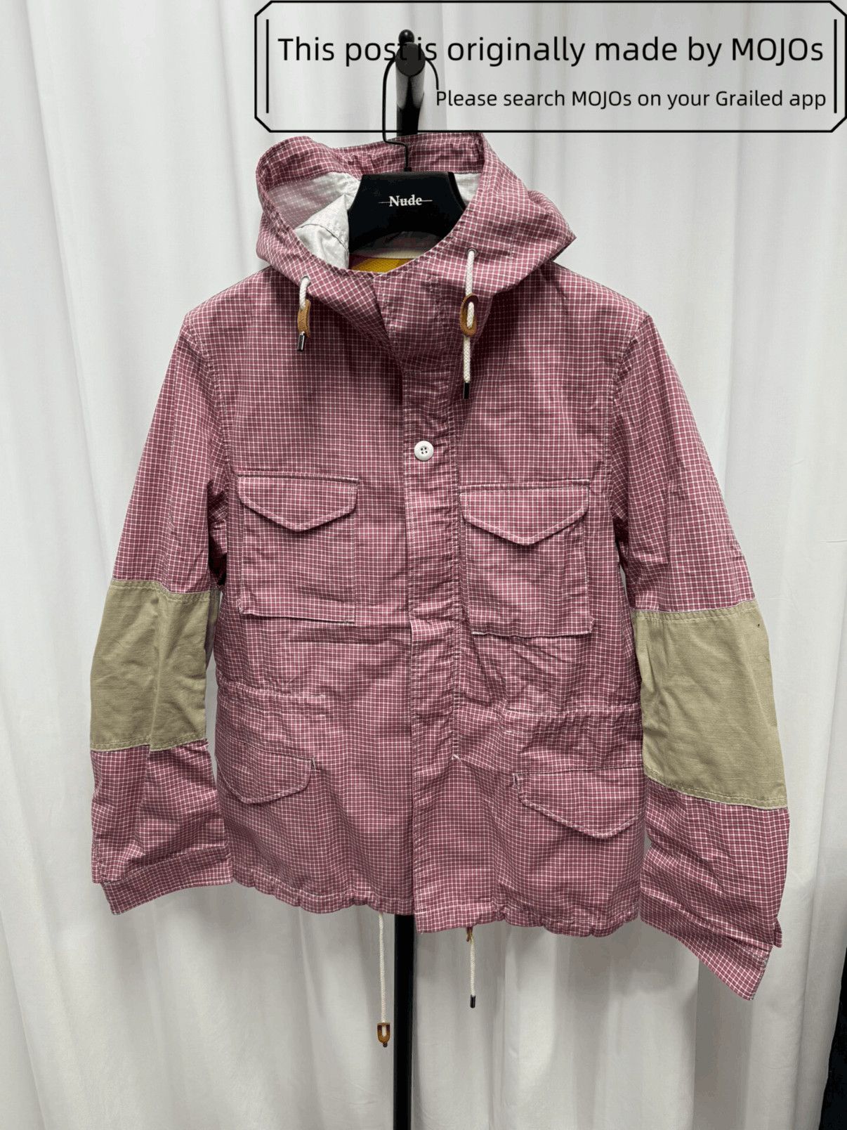 Junya Watanabe Junya Watanabe Pink Plaid Mountain Jacket mojos542026 Size US M / EU 48-50 / 2 - 1 Thumbnail