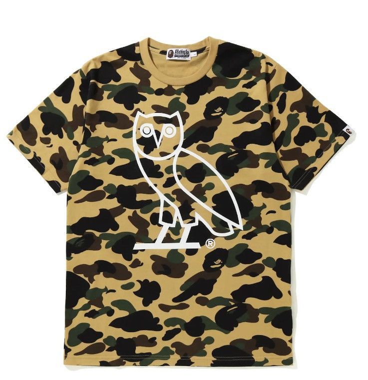 Bape × October's Very Own Bape x OVO 1st Camo Tee Size US XXL / EU 58 / 5 - 1 Thumbnail