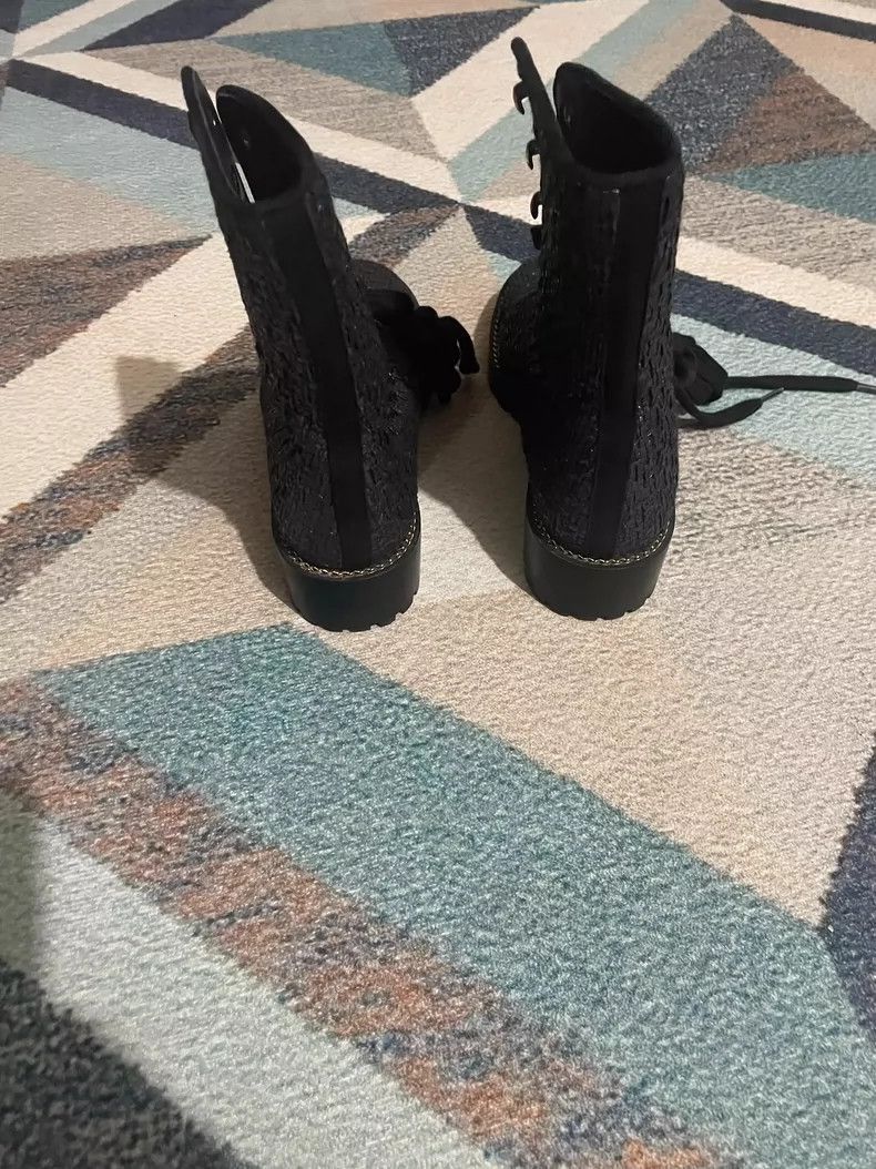 Chanel SW MidCalf Boots in Chic Style -2505 Size US 6 / IT 36 - 4 Thumbnail