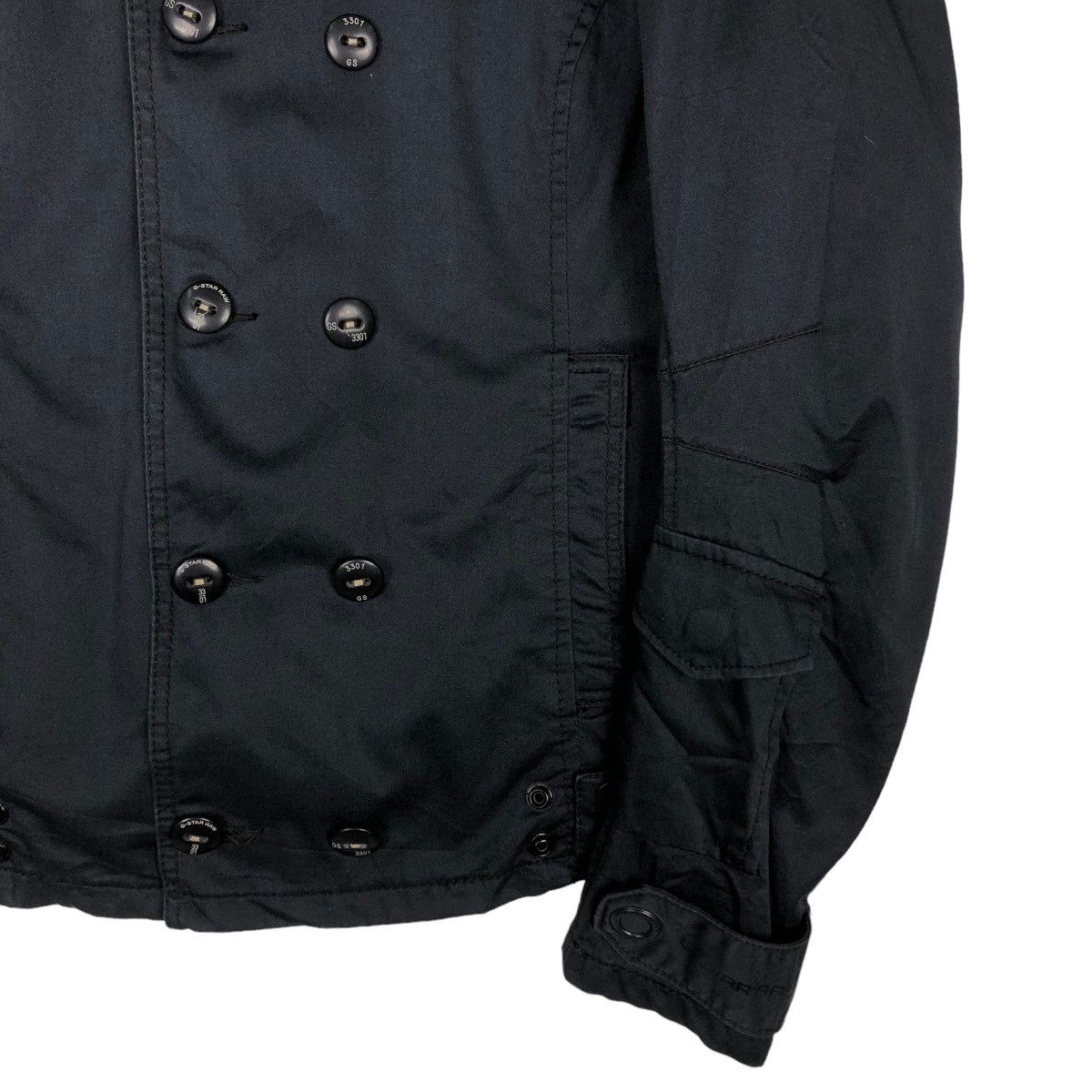Japanese Brand 🔥Vtg Chore Jacket G-Star Raw Japan Pockets Issey Miyake Size US L / EU 52-54 / 3 - 5 Thumbnail