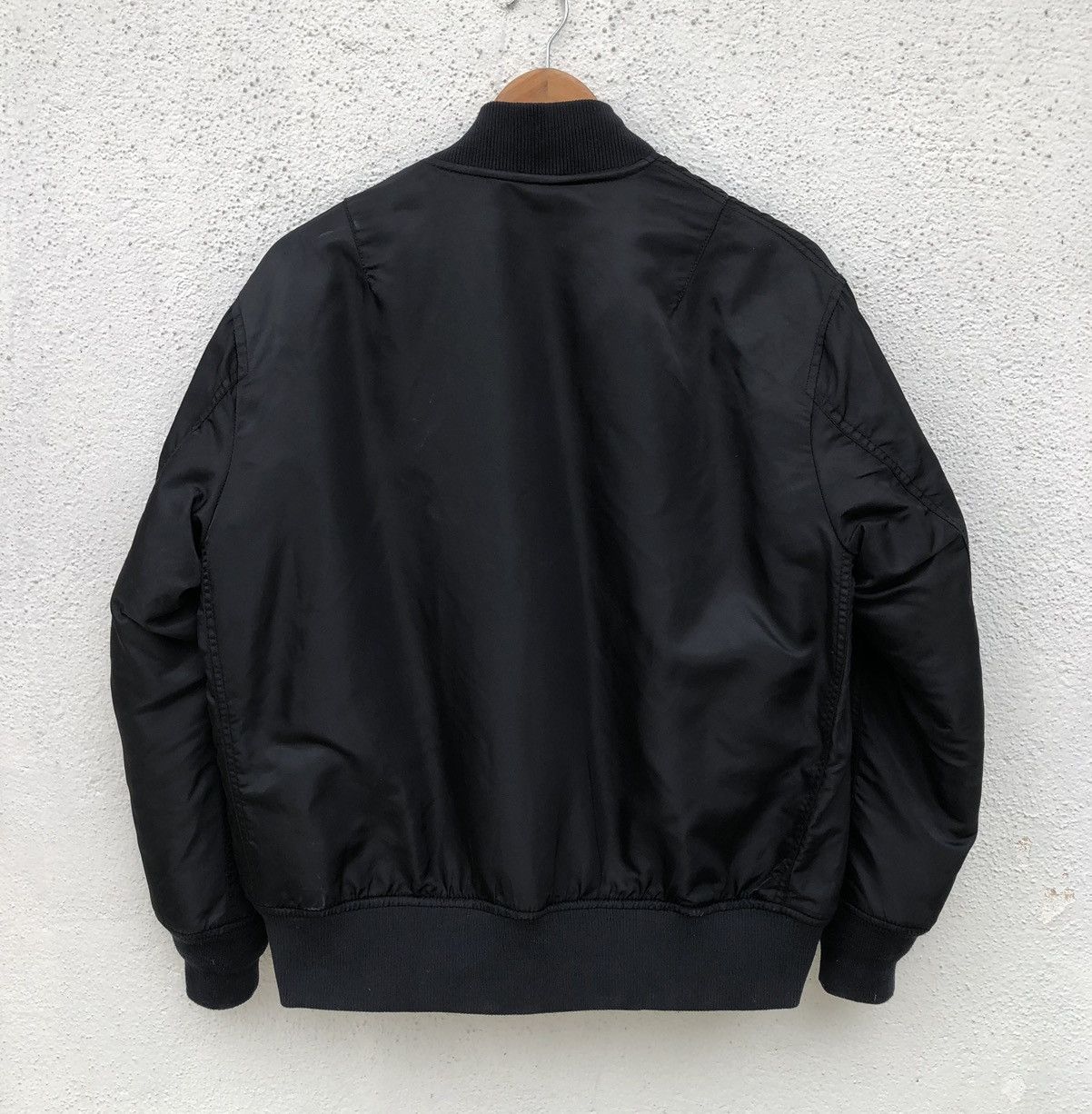 Japanese Brand Japanese Brand Gu Men’s Black Ma-1 Bomber Jacket Size US M / EU 48-50 / 2 - 2 Thumbnail