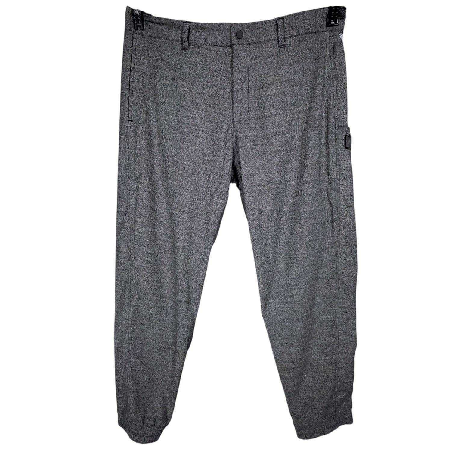Adidas Adidas Go-To Dark Gray Jogger Golf Work Office Pants 36x34 Size US 36 / EU 52 - 2 Thumbnail