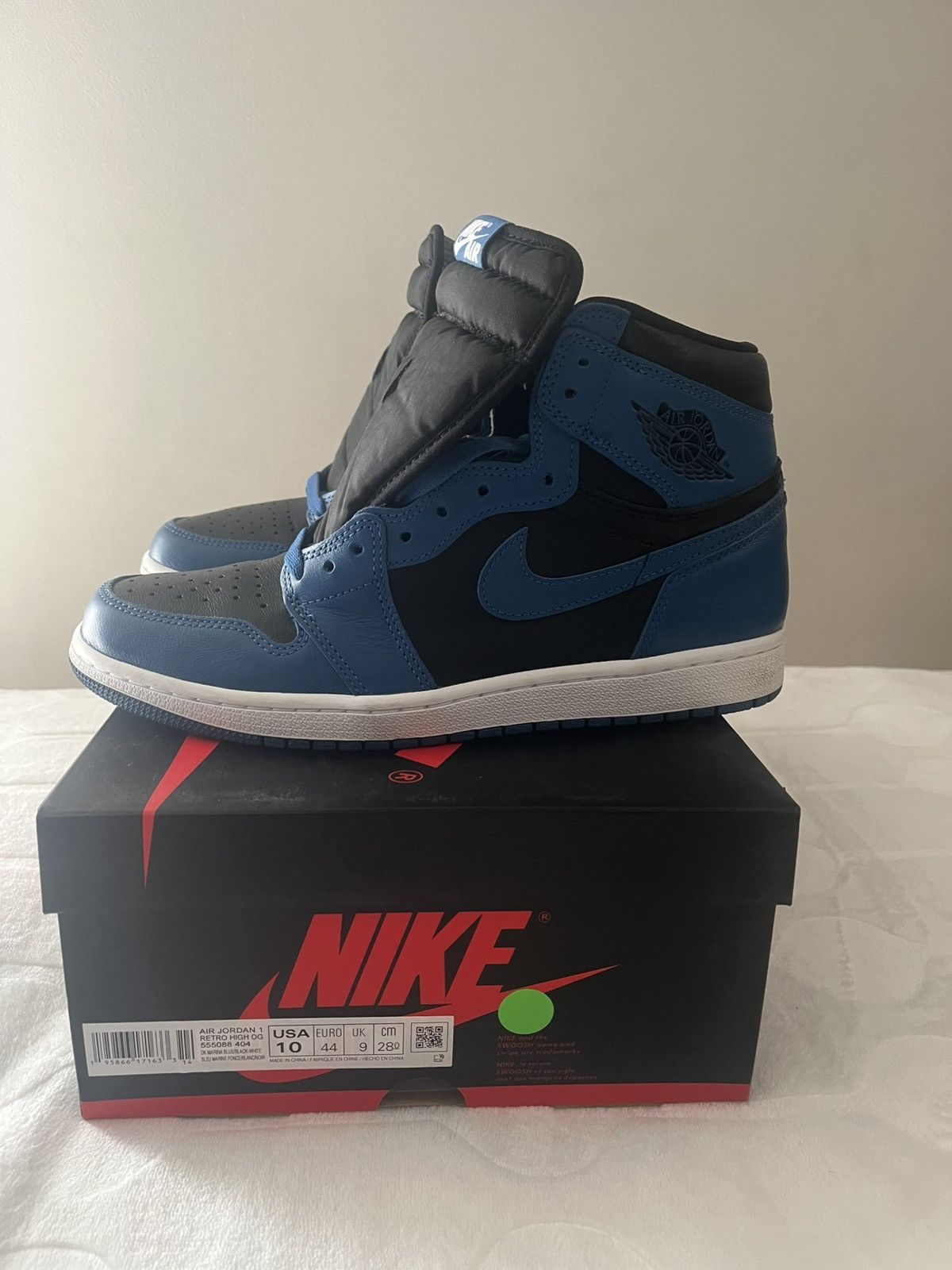 Jordan Brand Jordan 1 High OG Royal Blue Size US 10 / EU 43 - 4 Thumbnail