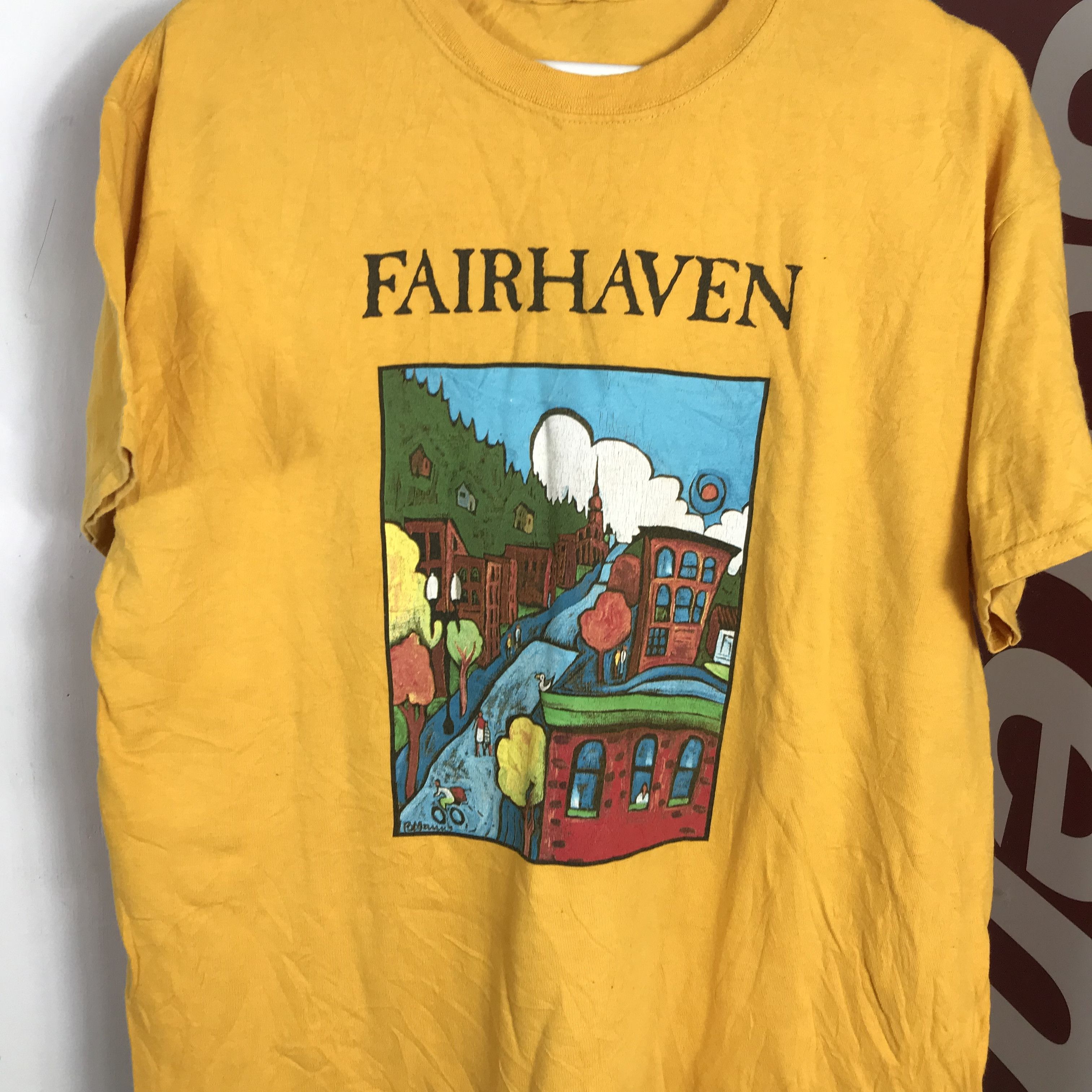 Fruit Of The Loom 90s A history FAIRHAVEN Devil by brian L griffin bellingham Size US L / EU 52-54 / 3 - 4 Thumbnail