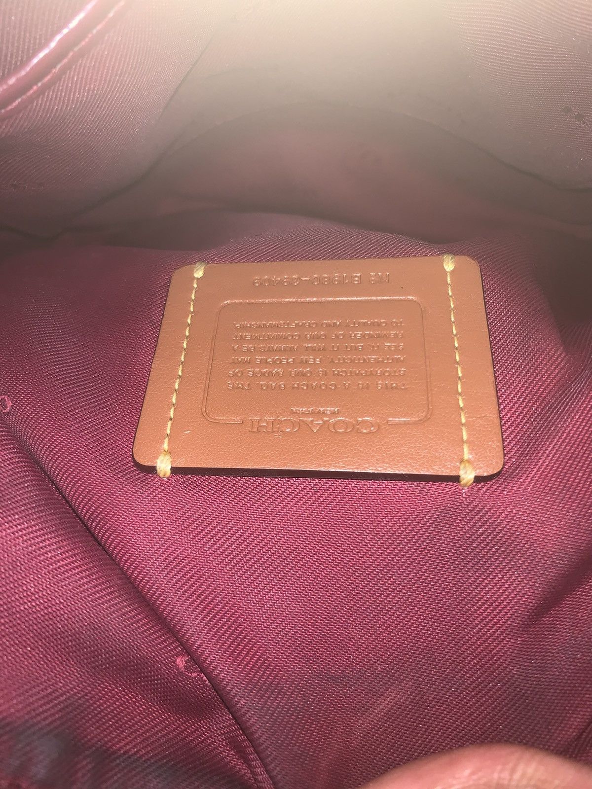 Coach Gentle worn Size ONE SIZE - 4 Thumbnail